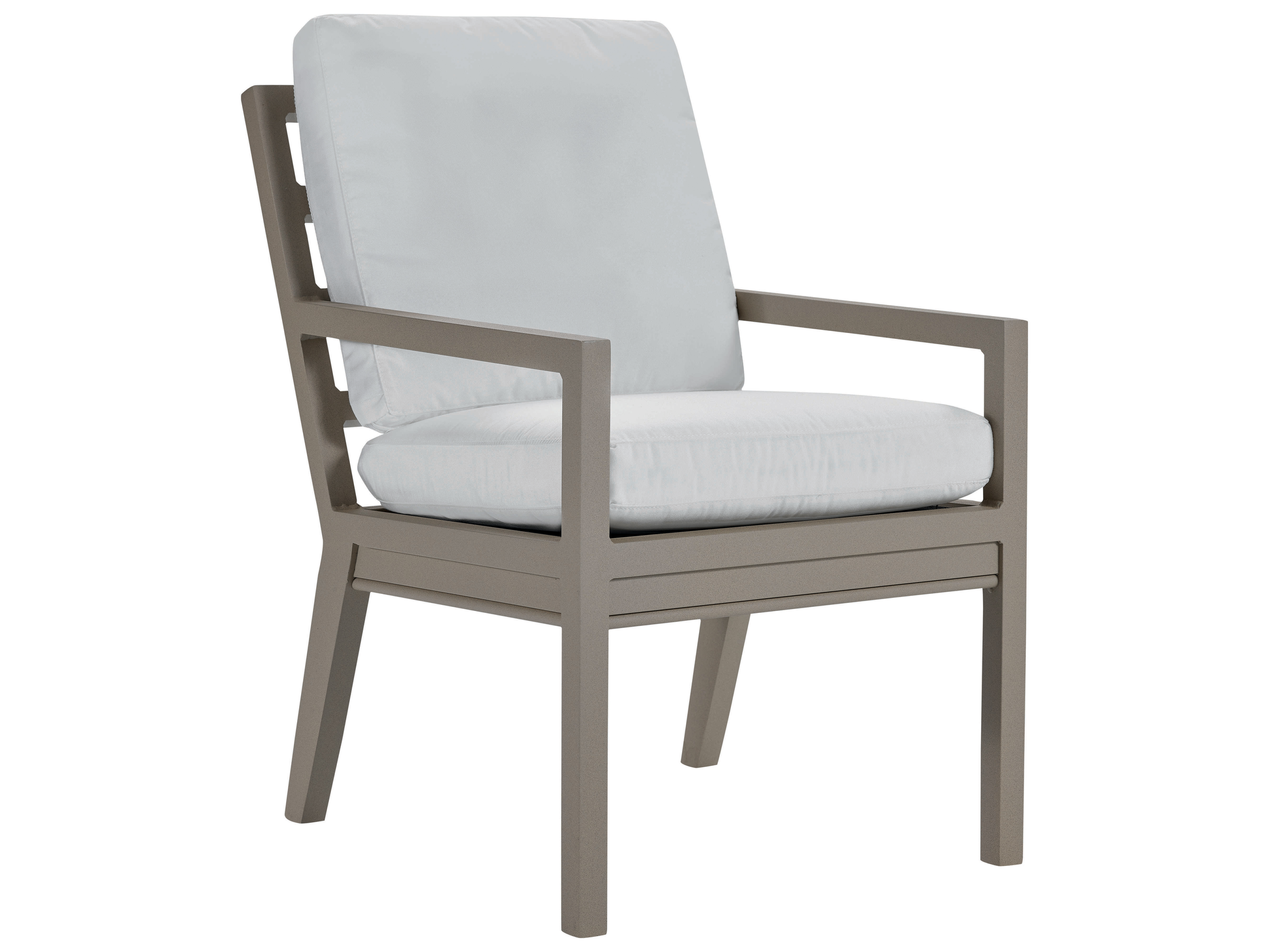Lane Venture Santa Rosa Cushion Aluminum Dining Arm Chair 40879