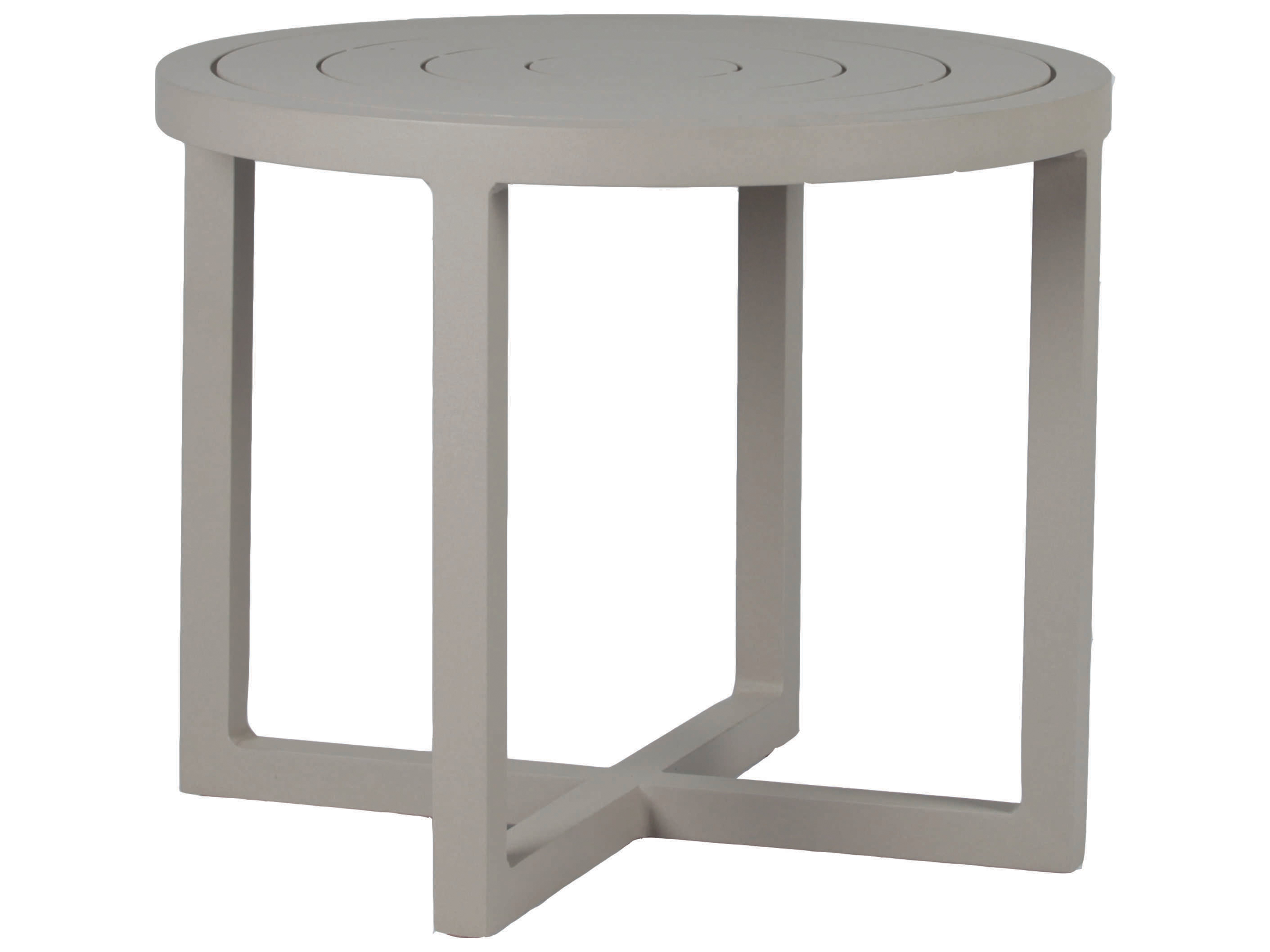 Lane Venture Contempo Aluminum 24'' Round End Table LAV45502
