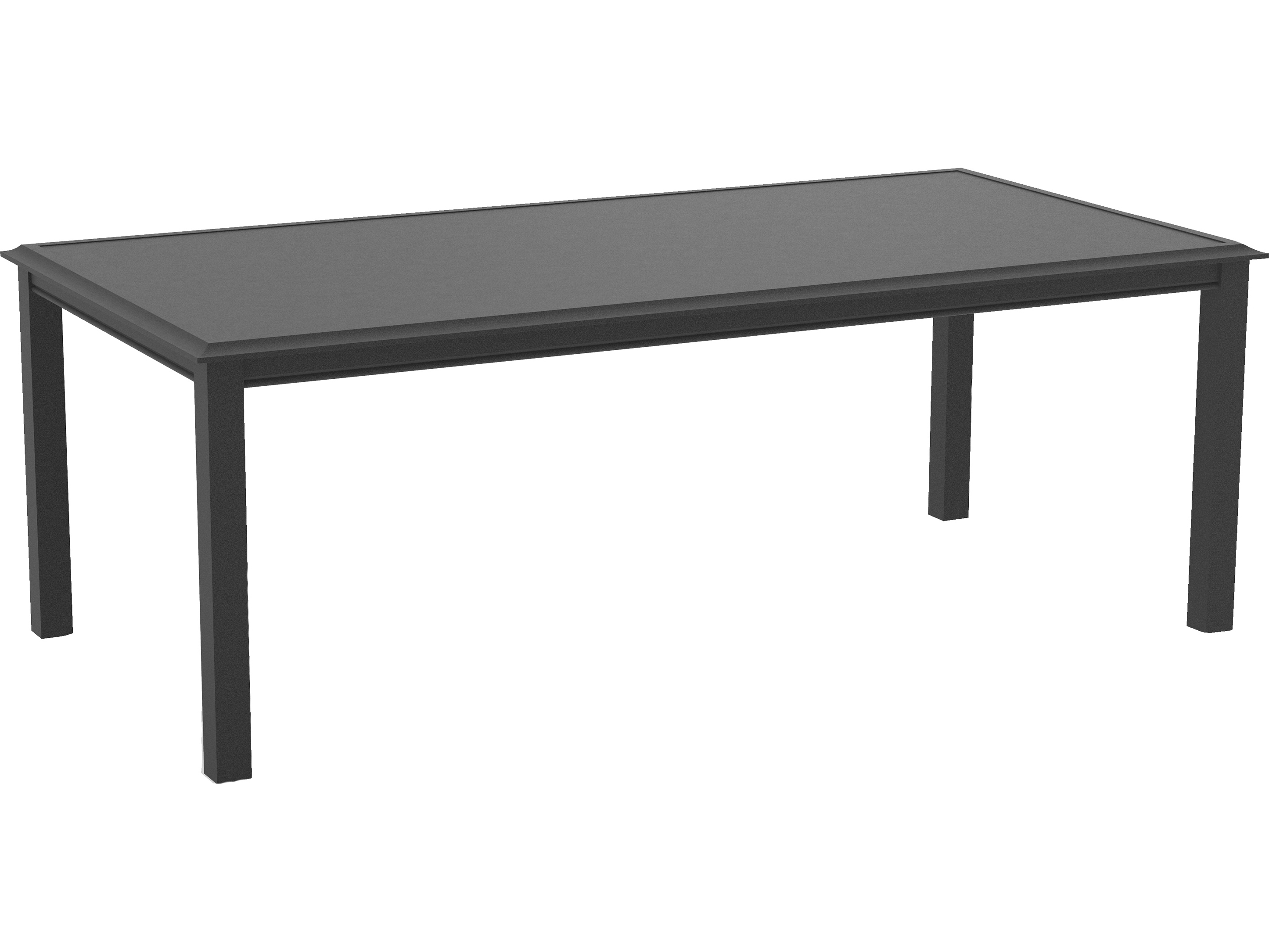 Lane Venture Livingston Aluminum Rectangular Outdoor Patio Dining Table