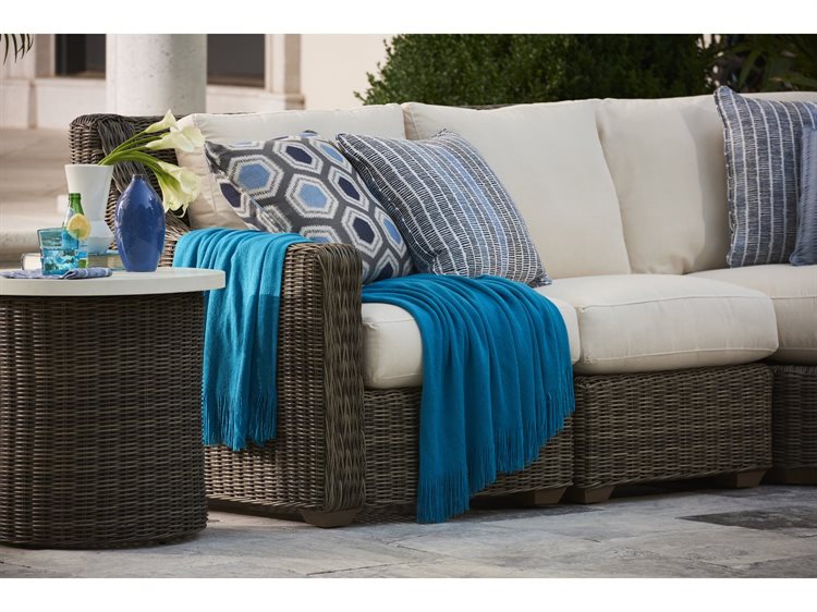 Lane Venture Oasis Wicker Sectional Lounge Set LAVOASISSECLNGSET