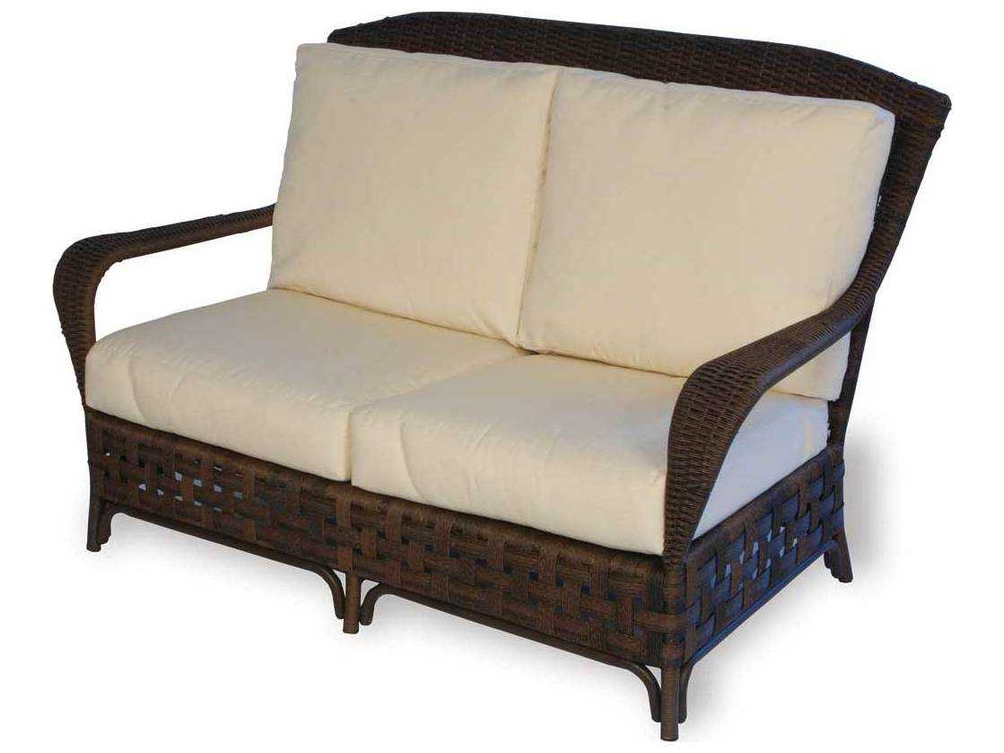 Lloyd Flanders Haven Wicker Outdoor Patio Loveseat LF43050