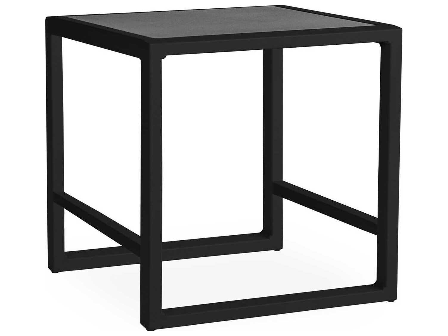 Lloyd Flanders Summit Aluminum 19''W x 18''D Rectangular End Table