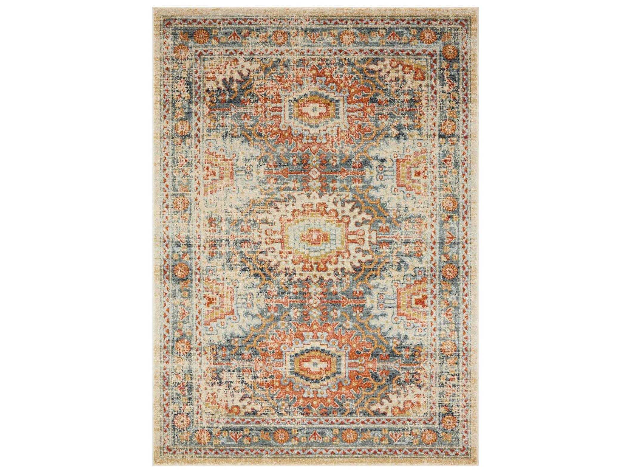 Loloi II Rugs Jocelyn Mist / Multi Area Rug LLLJOCEJOC03MIML