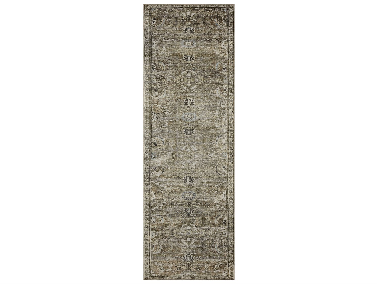 Loloi II Rugs Layla Antique / Moss Rectangular Area Rug LLLLAYLLAY13ANMO