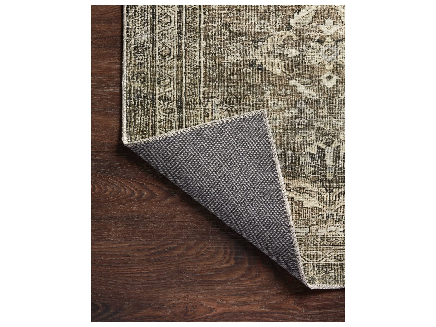 Loloi II Rugs Layla Antique / Moss Rectangular Area Rug LLLLAYLLAY13ANMO