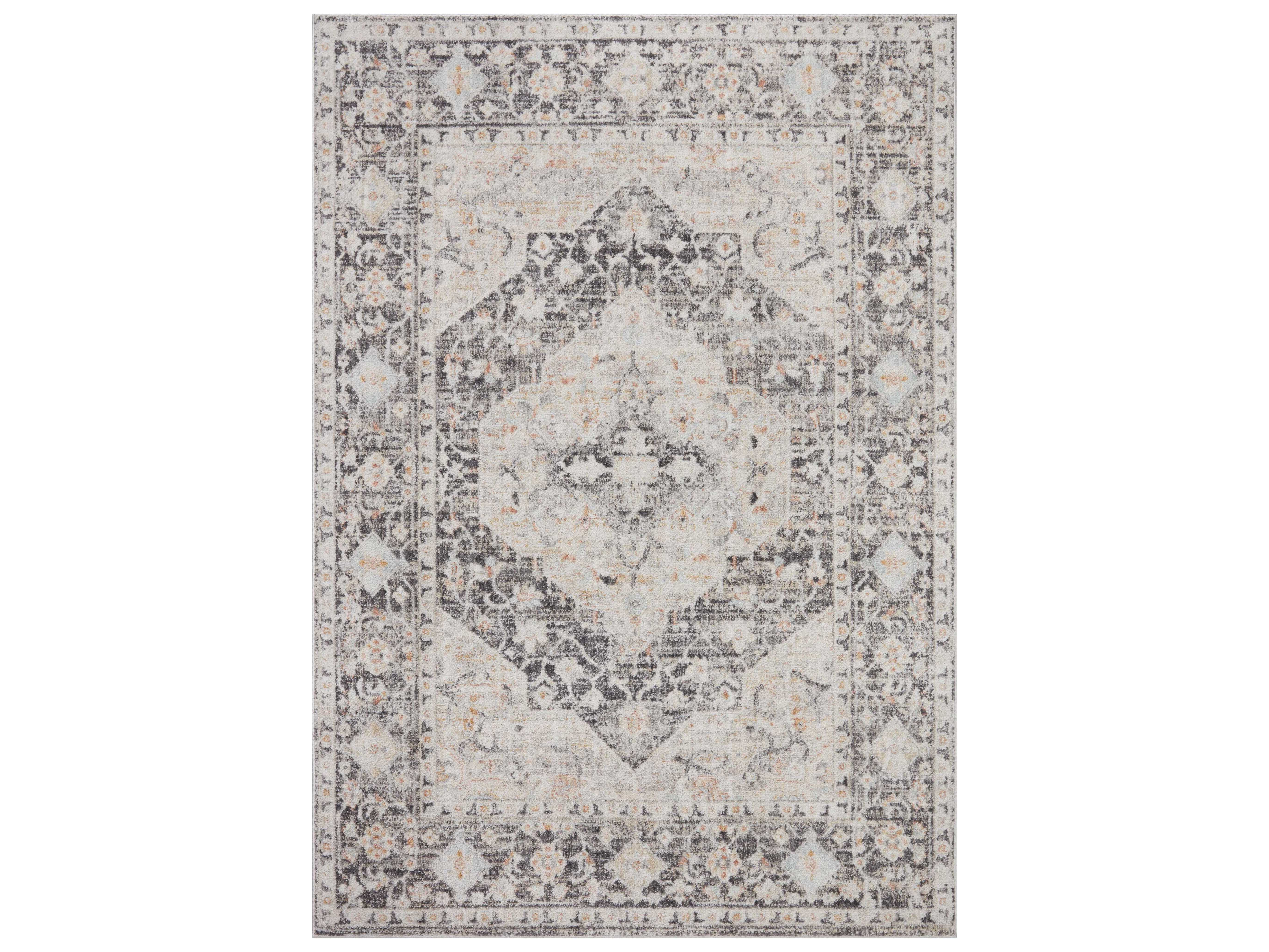Loloi II Rugs Monroe Charcoal / Multi Rectangular Area Rug