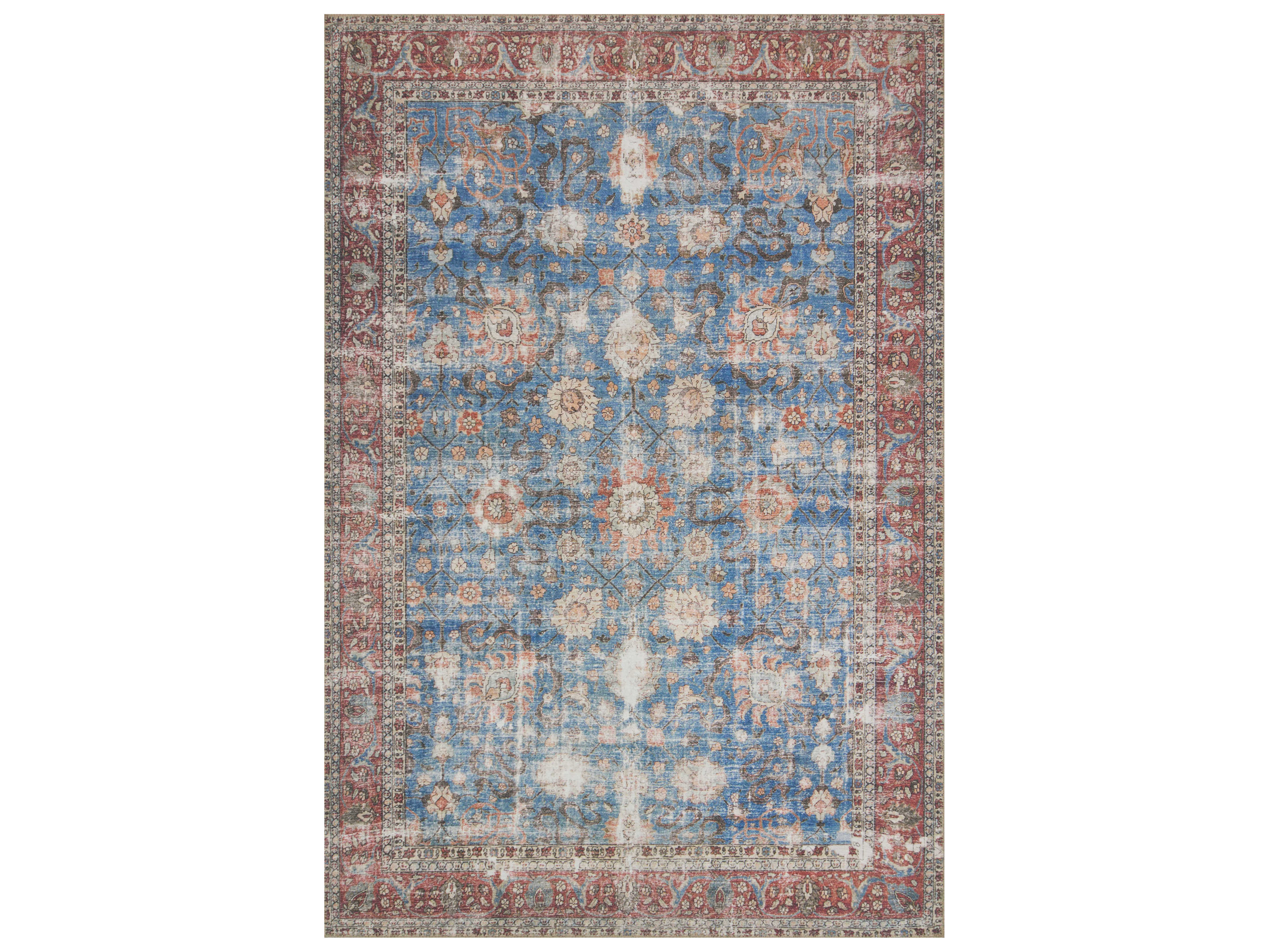 Loloi Rugs Loren Floral Area Rug LLLORELQ01BBBKREC