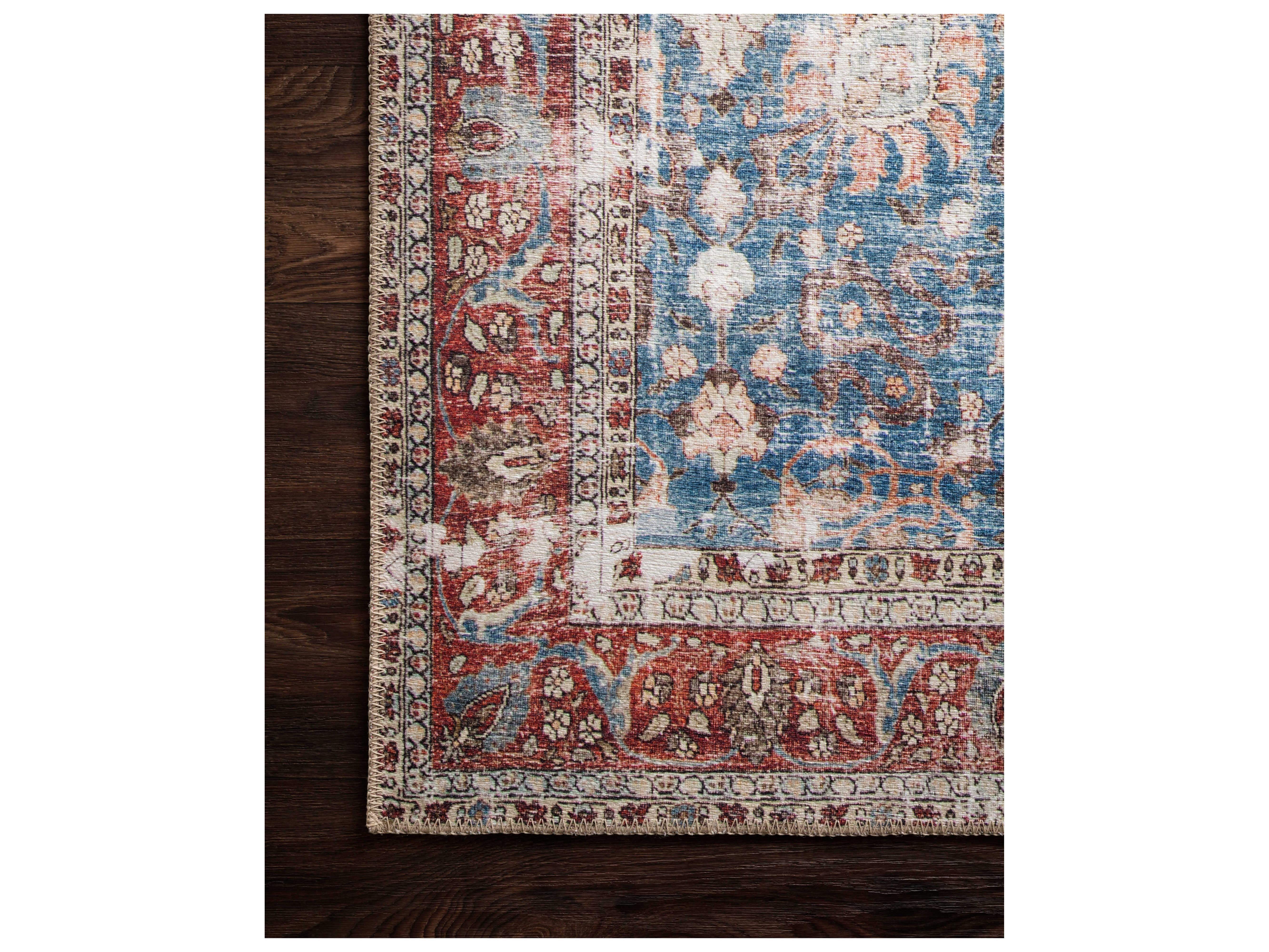 Loloi Rugs Loren Floral Area Rug LLLORELQ01BBBKREC