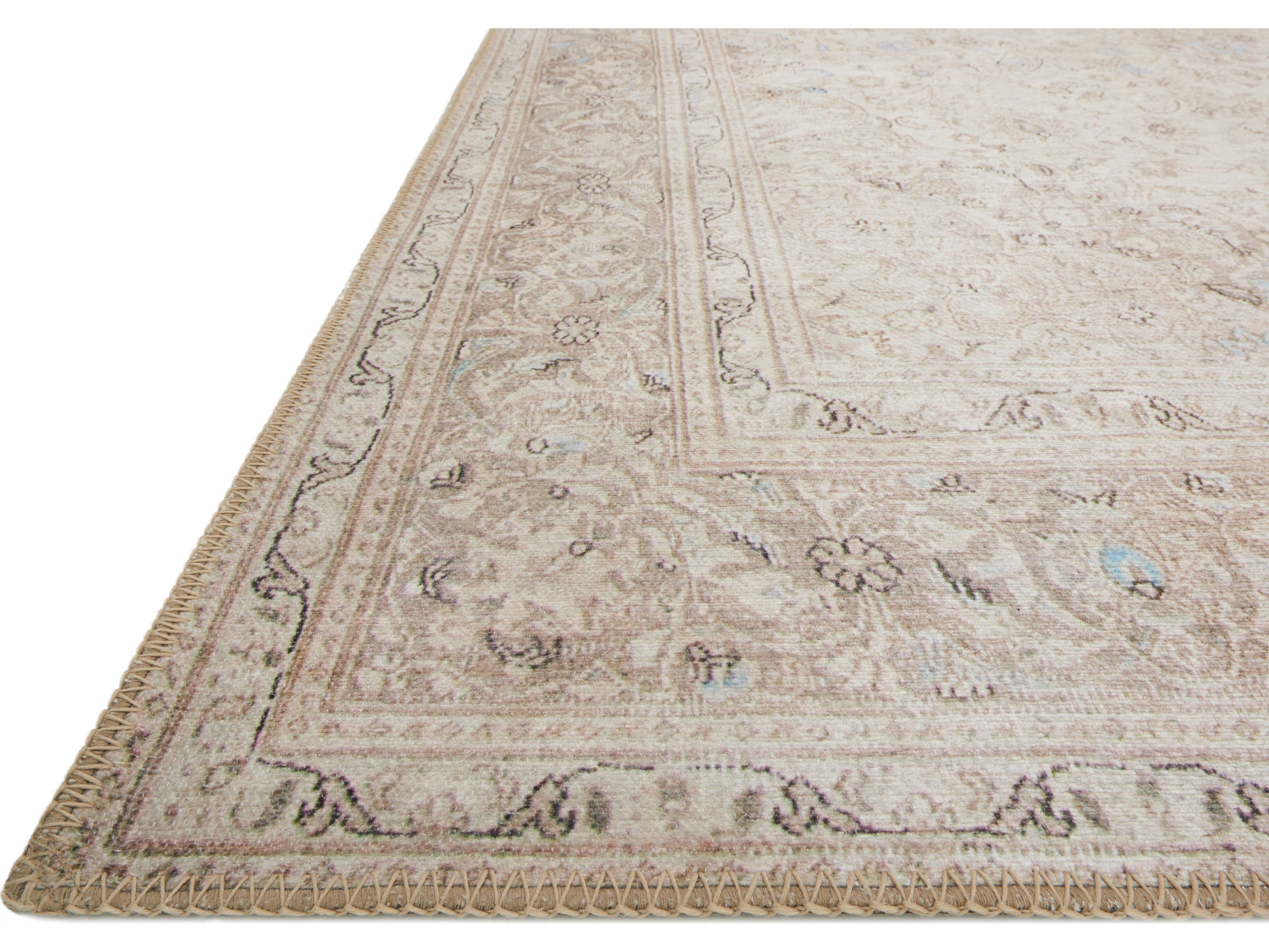 Loloi Rugs Loren Floral Area Rug LLLORELQ03SATAREC