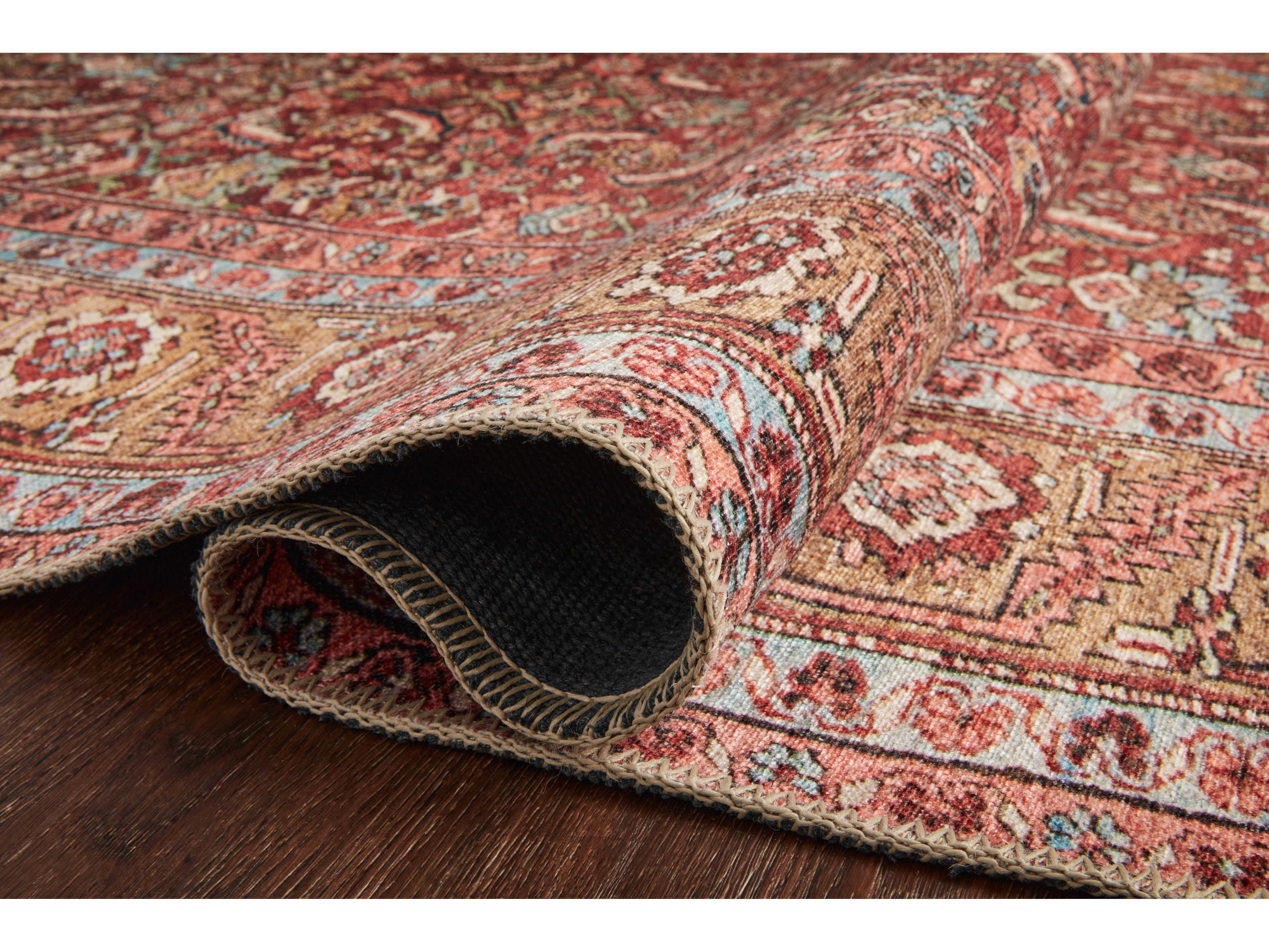 Loloi Rugs Loren Floral Area Rug LLLORELQ06REMLREC