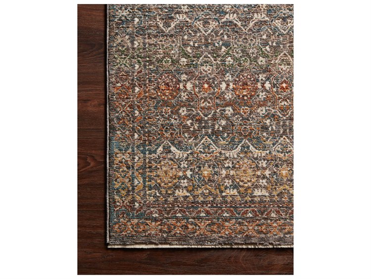 Loloi Rugs Lourdes Bordered Area Rug LLLOURLOU03SNML