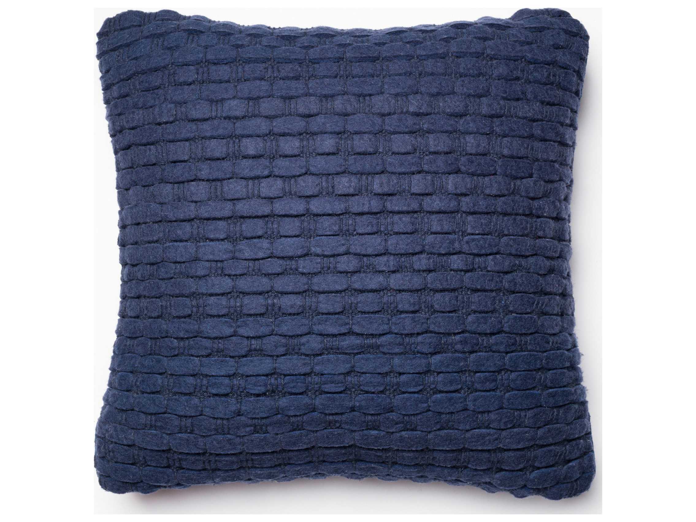 Loloi Rugs 22'' Square Navy Pillow P0040NV00PIL3