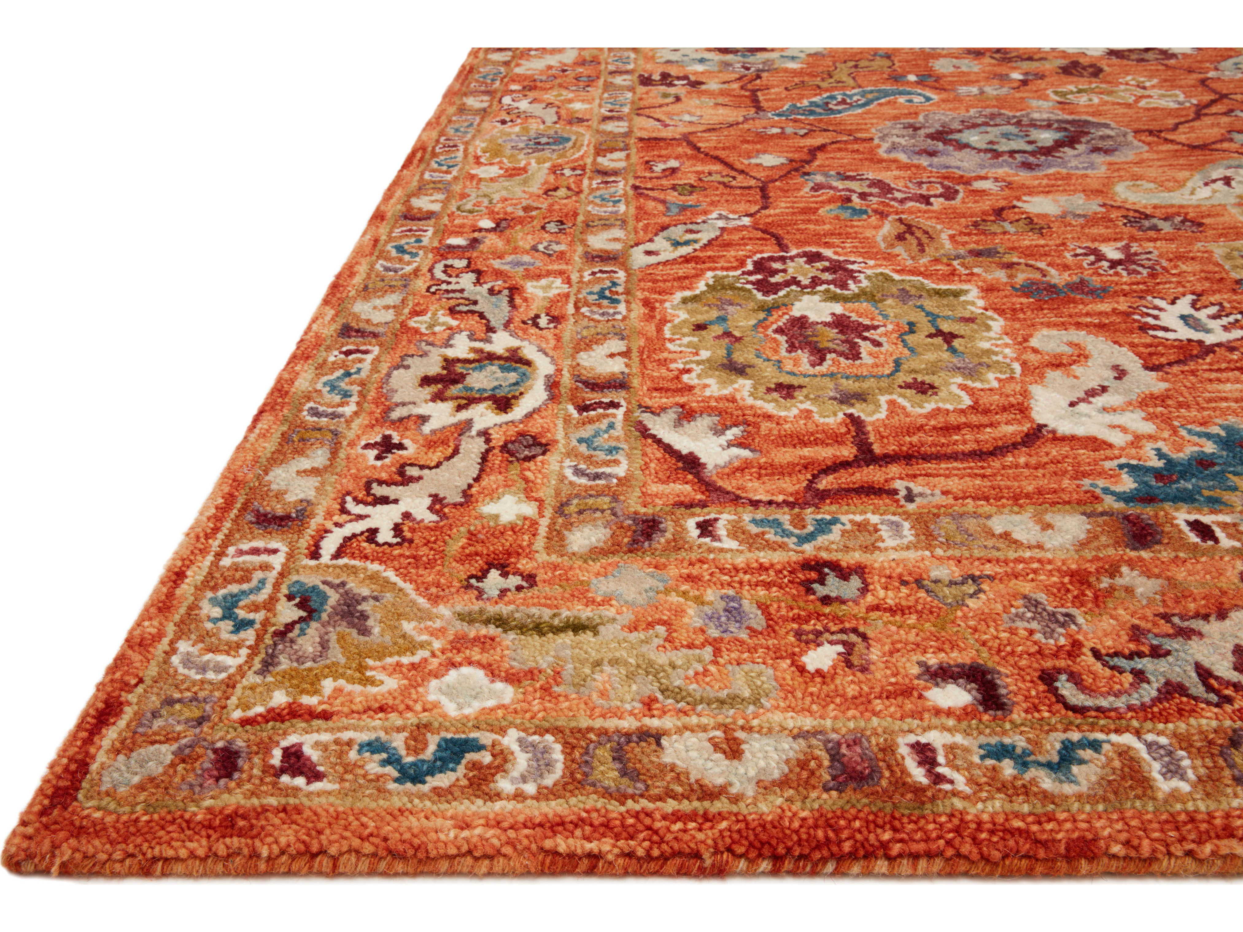 Loloi Rugs Padma Bordered Area Rug LLPADMPMA01ORML