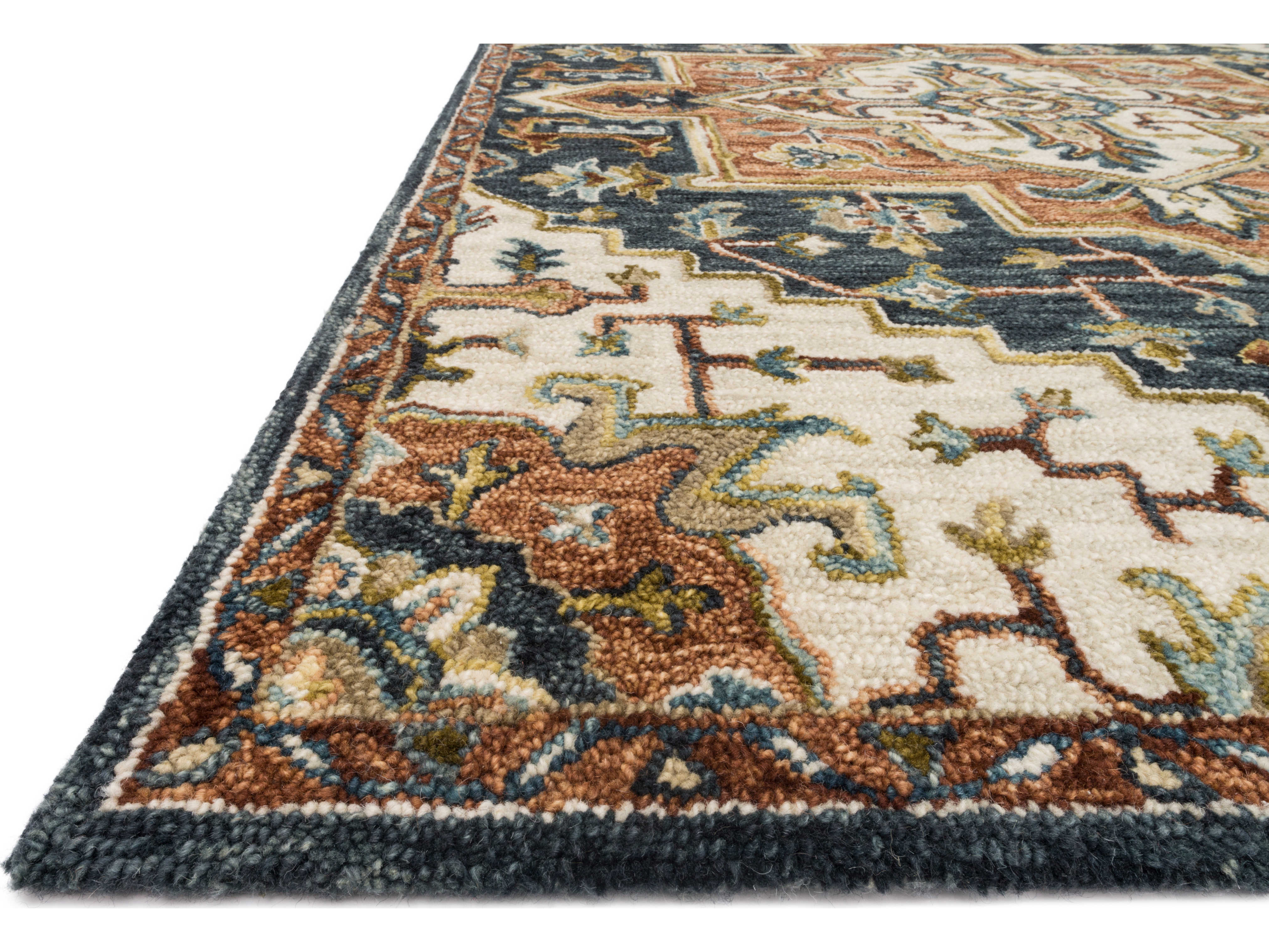 Loloi Rugs Victoria Bordered Area Rug LLVITRVK19BBML