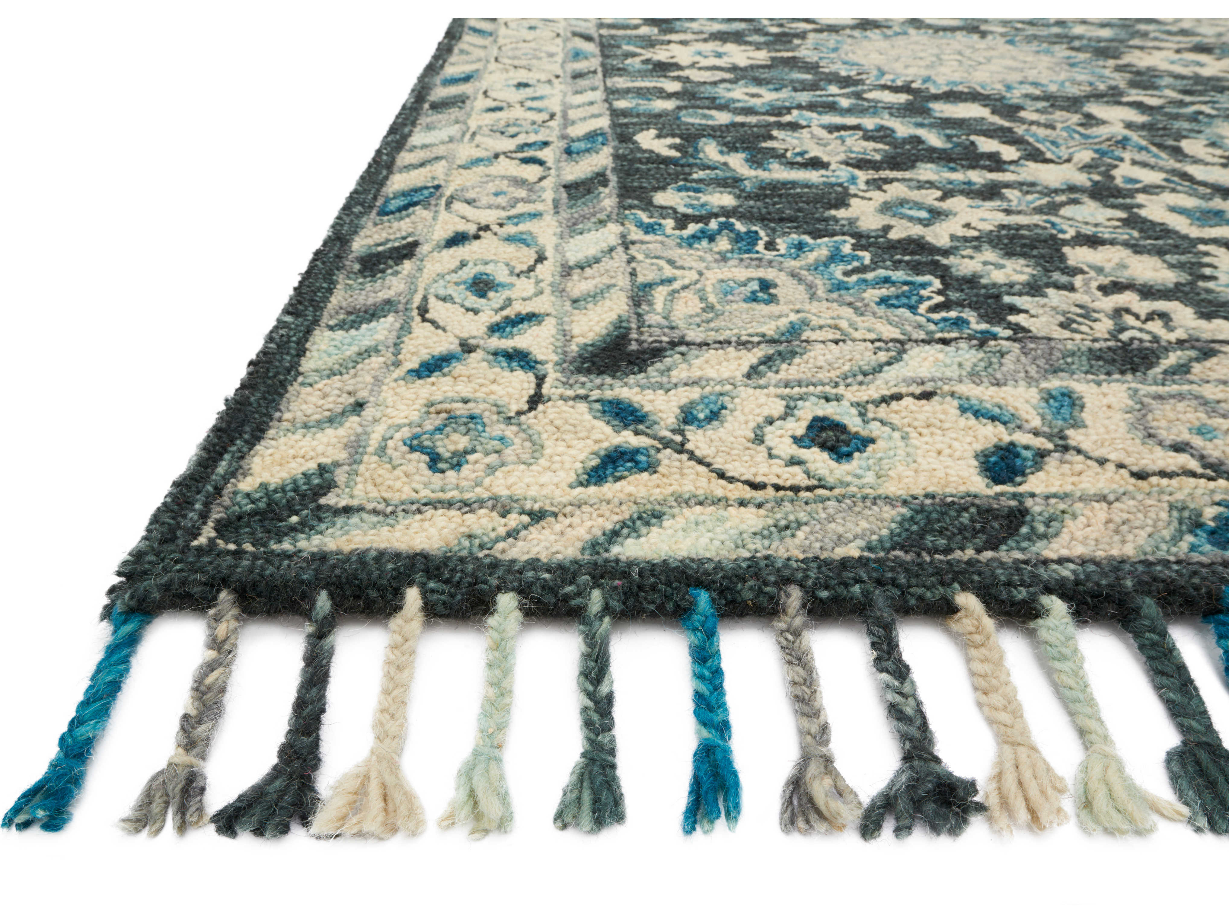 Loloi Rugs Zharah Floral Area Rug LLZHARZR02TEGYREC