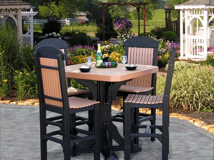 LuxCraft Recycled Plastic Bar Set LUXP41STBARSET2