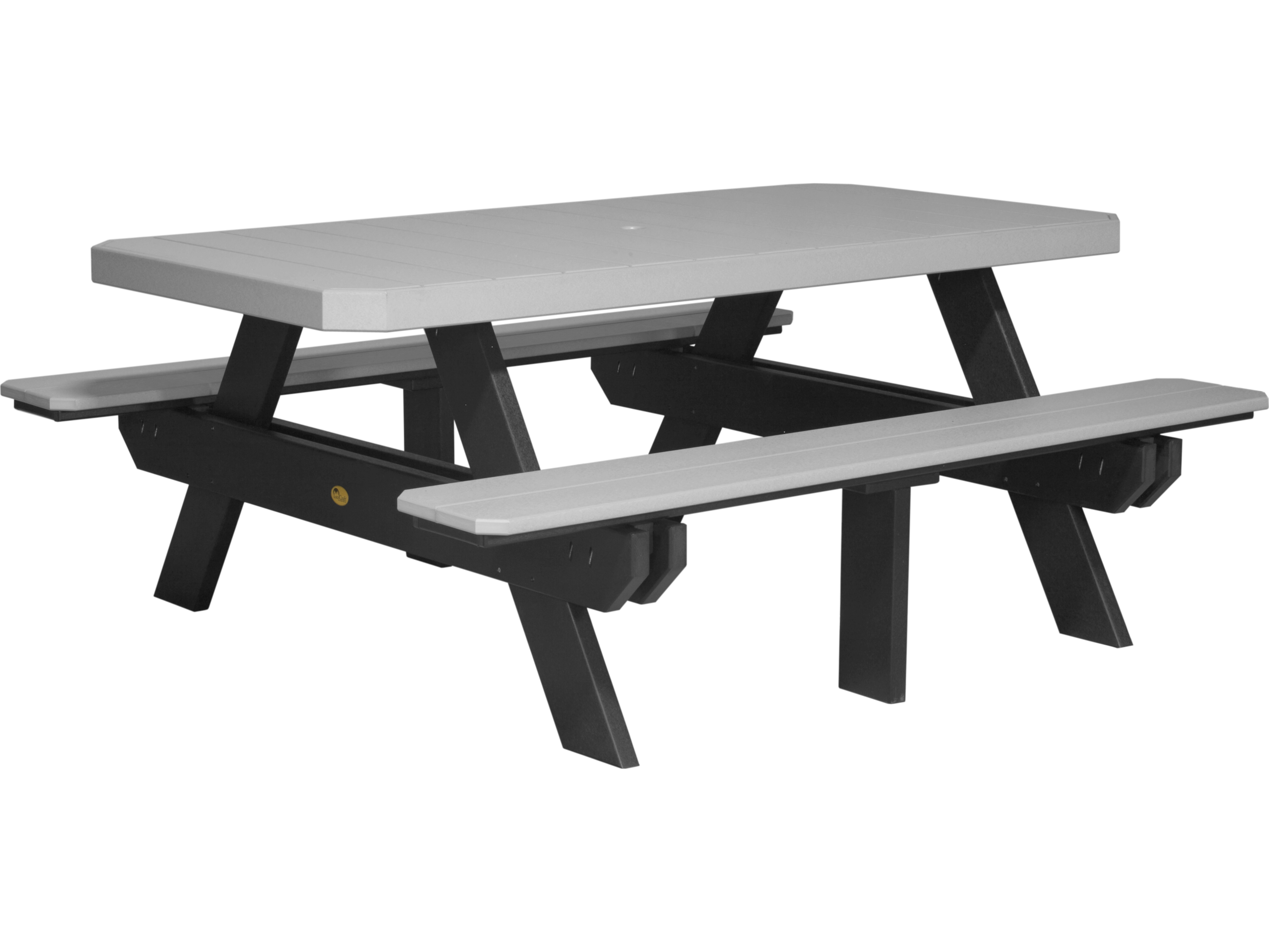 LuxCraft Recycled Plastic 73.5 x 64 Rectangular Picnic ... (5332 x 4000 Pixel)