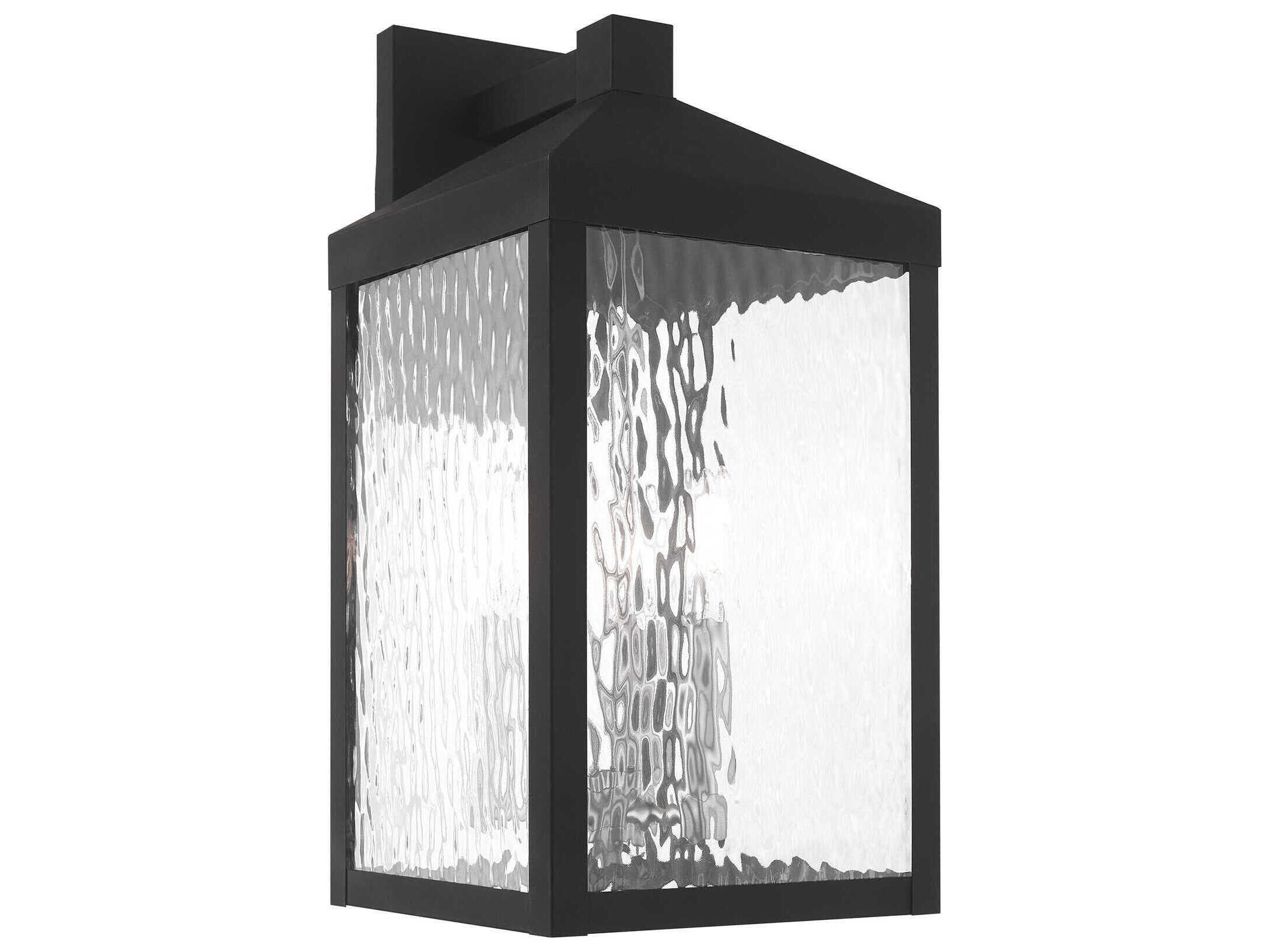 Livex Lighting Nyack Black 3light Outdoor Wall Light LV2053404