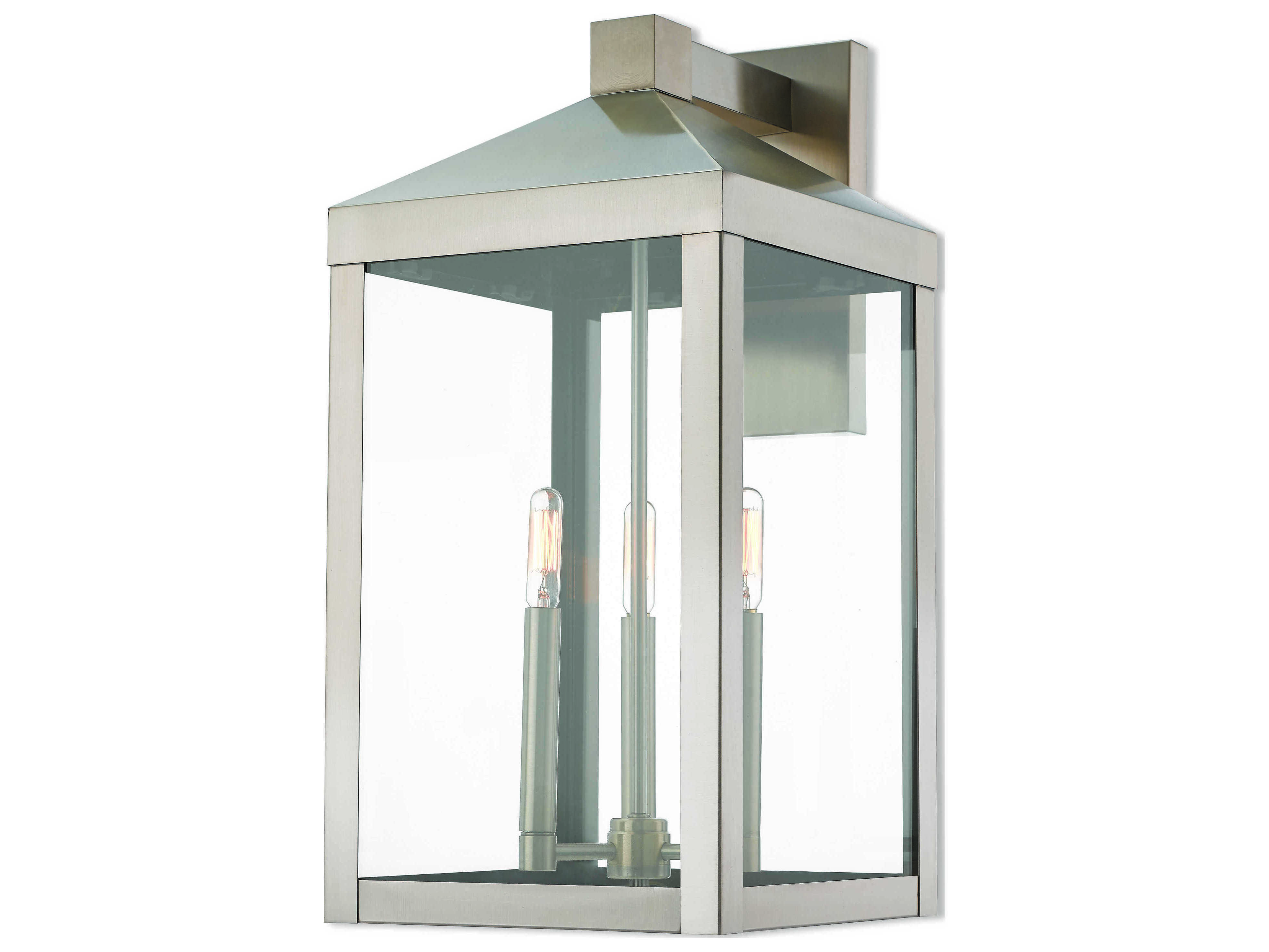 Livex Lighting Nyack 3 Light 11'' Outdoor Wall Light LV2058591