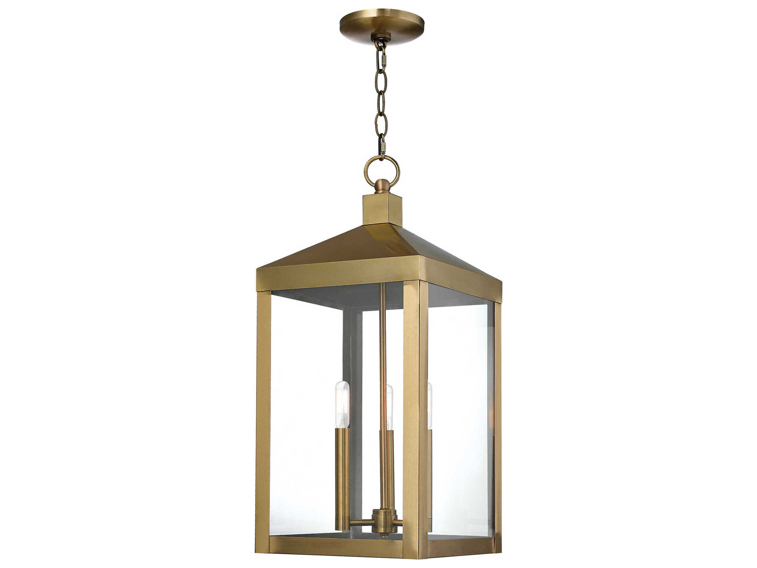 Livex Lighting Nyack 3 Light 11'' Outdoor Hanging Light LV2058701