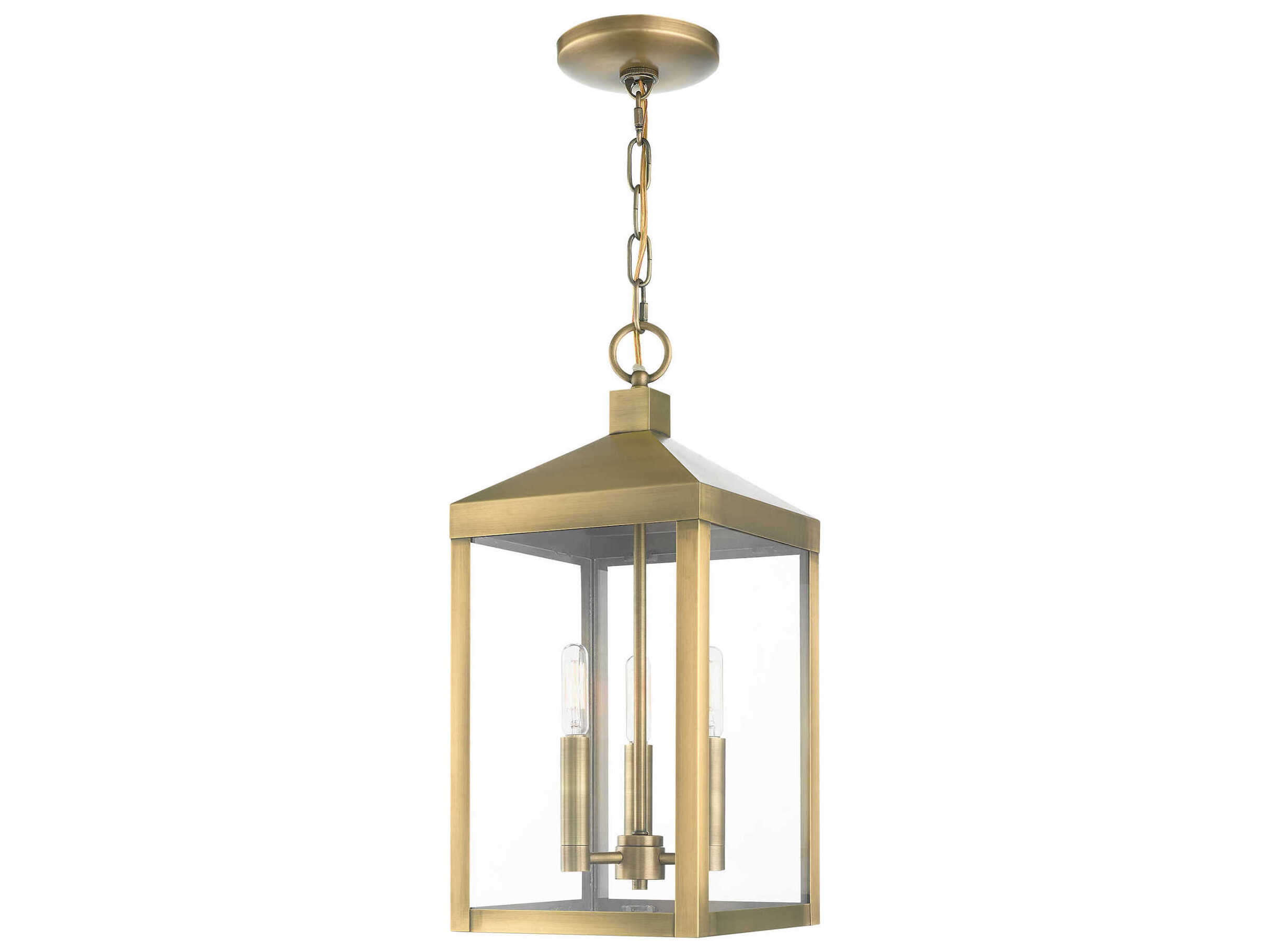 Livex Lighting Nyack 3 Light Outdoor Hanging Light LV2059301
