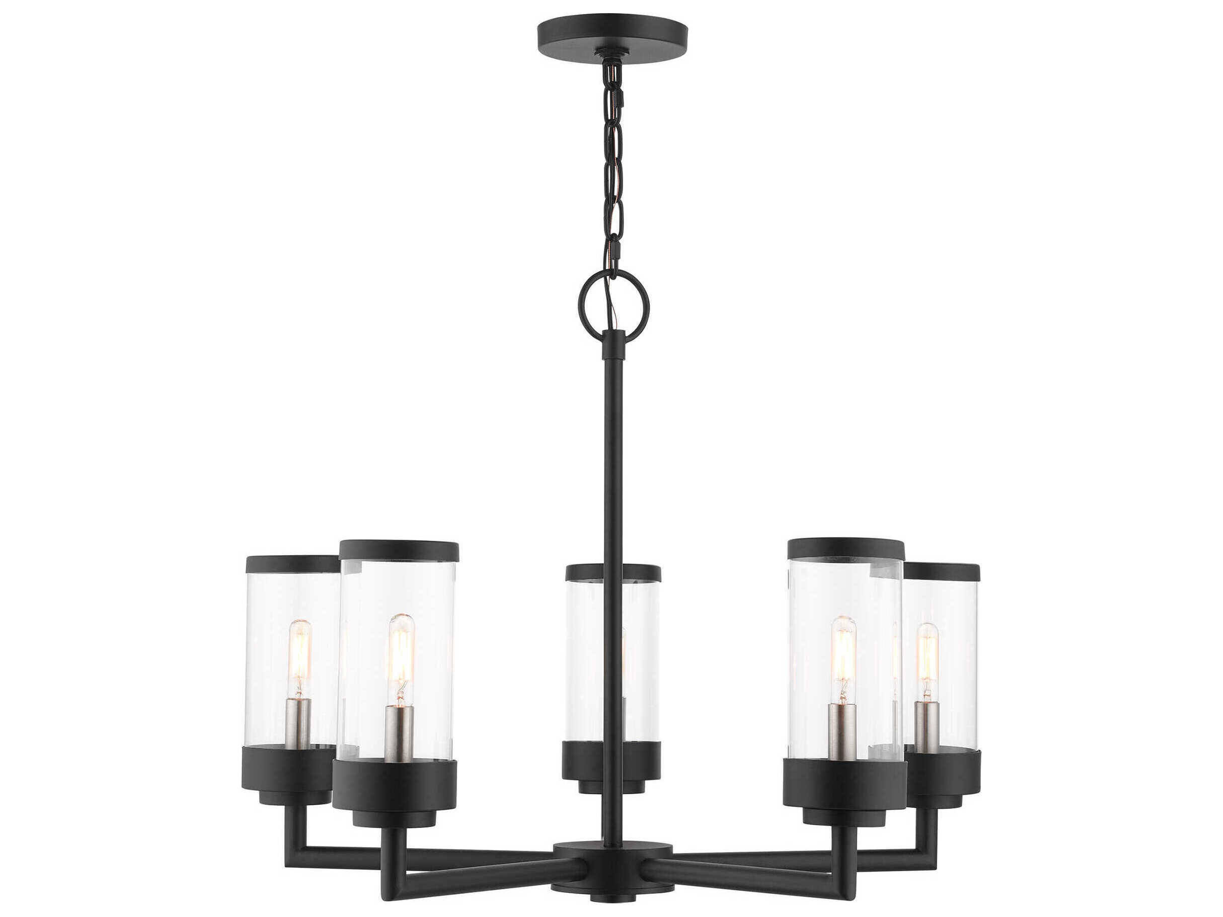 Livex Lighting Hillcrest 5 Light Outdoor Hanging Light LV2072514