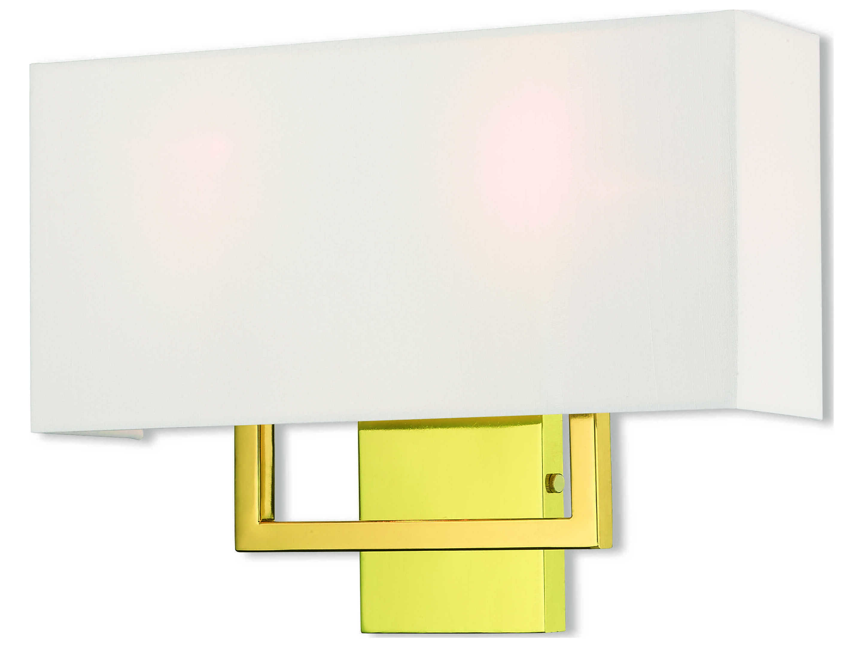 Livex Lighting Pierson Polished Brass 2light 16'' Wide Wall Sconce