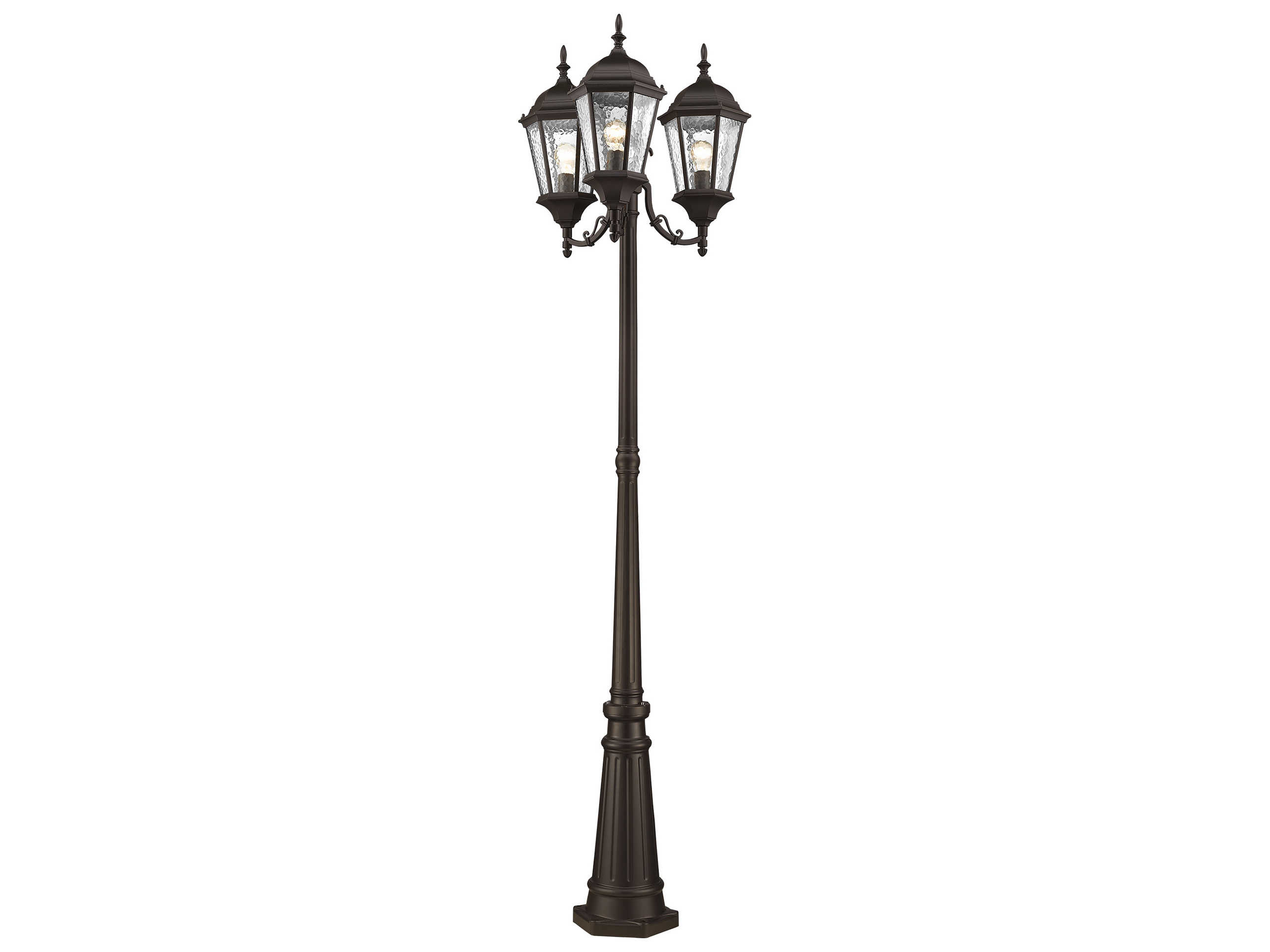 Livex Lighting Hamilton 3 Light Outdoor Post Light LV755307