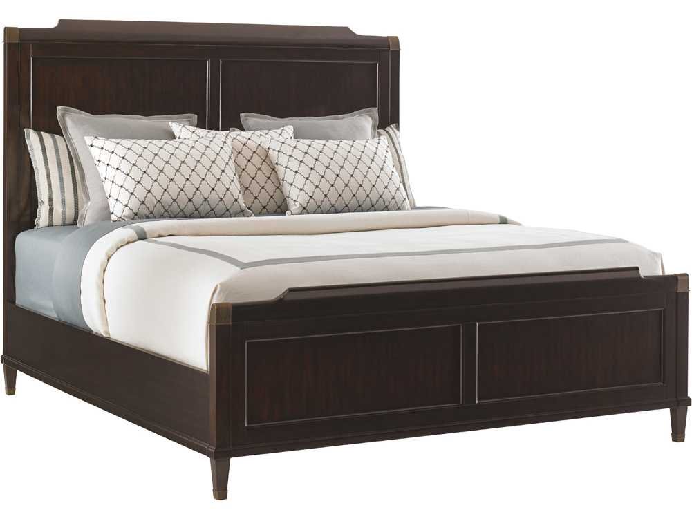 Lexington Kensington Place Oxford Brown Queen Panel Bed LX708133C