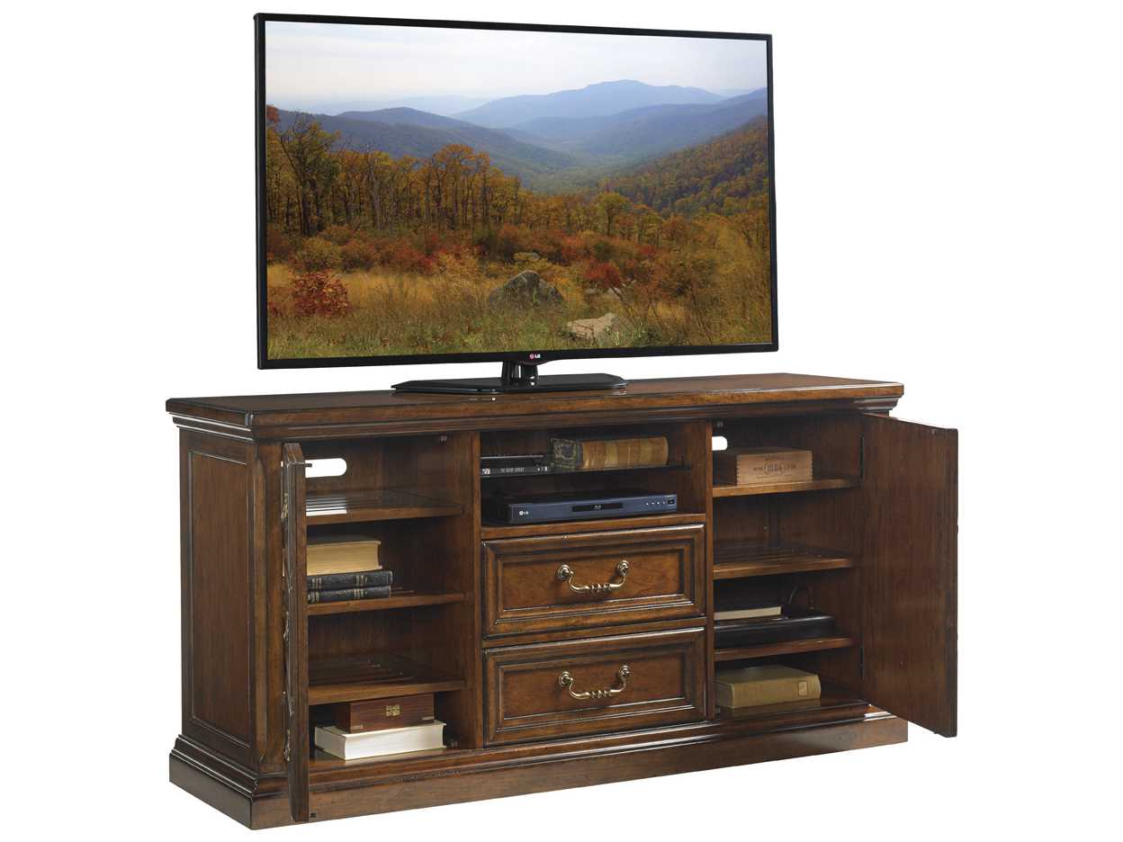 Lexington Coventry Hills Rustic Cherry TV Stand LX945907