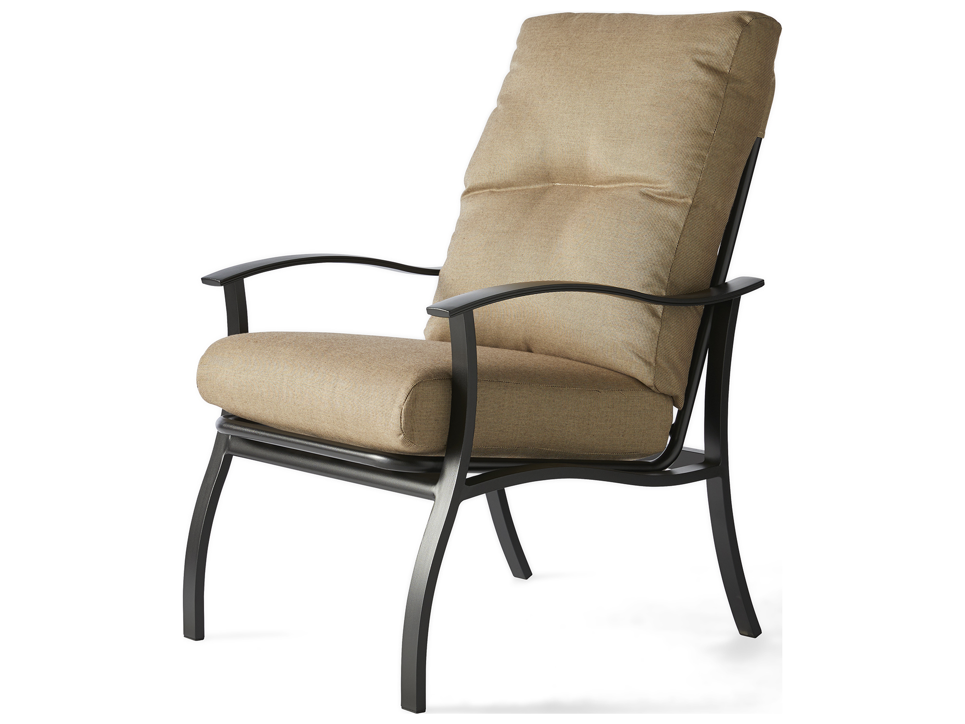 Mallin Albany Aluminum Cushion Dining Chair MALAB410