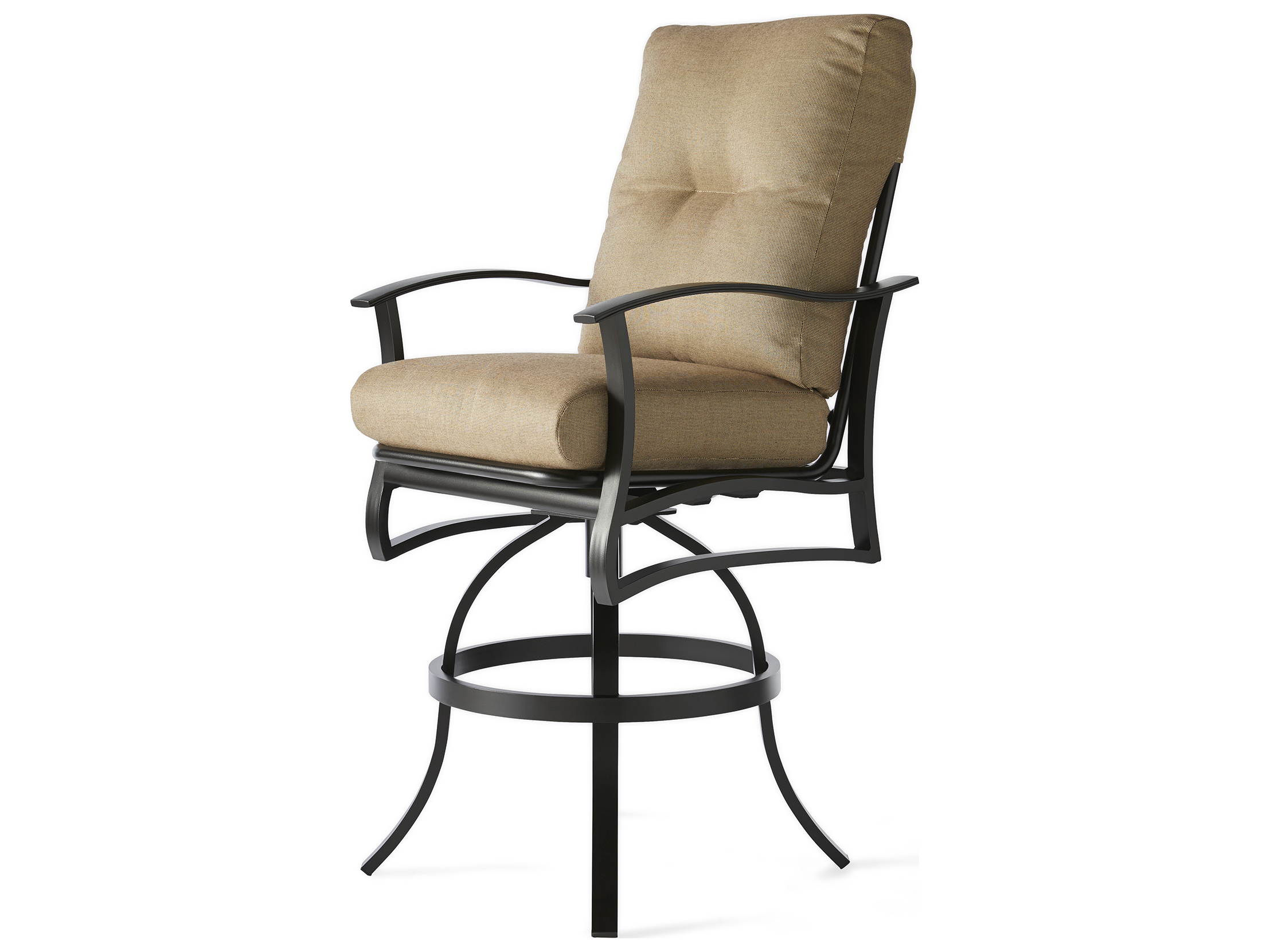 Mallin Albany Aluminum Cushion Bar Stool MALAB470