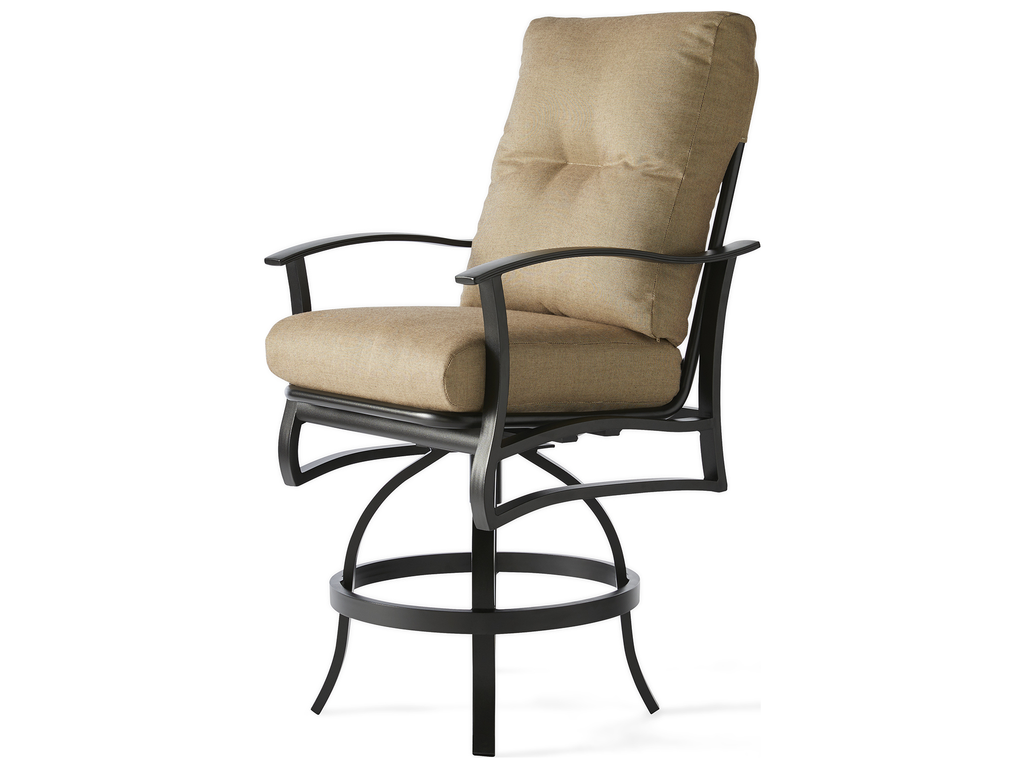 Mallin Albany Aluminum Cushion Counter Stool MALAB470S