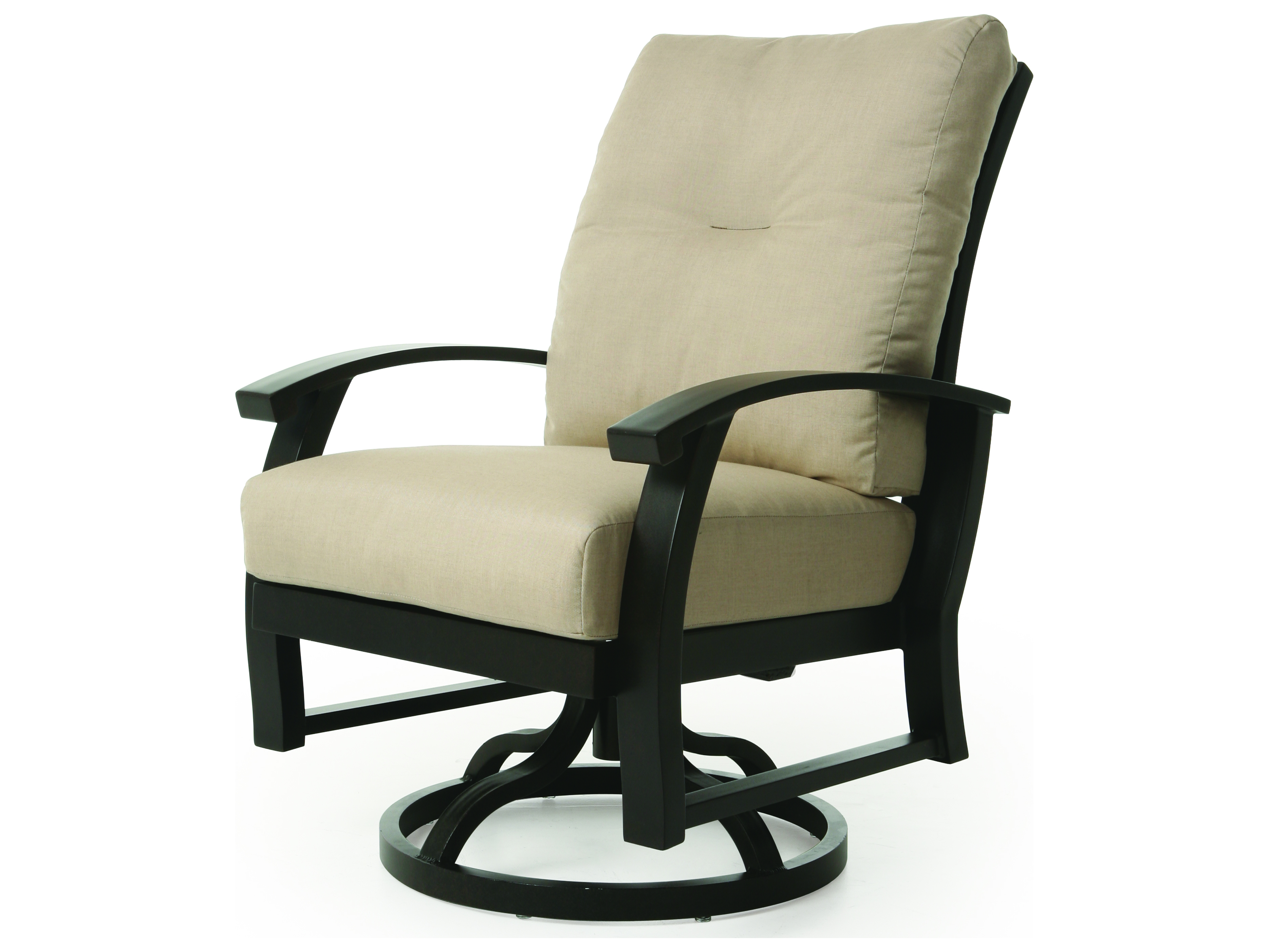 Mallin Swivel Rocking Dining Arm Chair Replacement Cushions