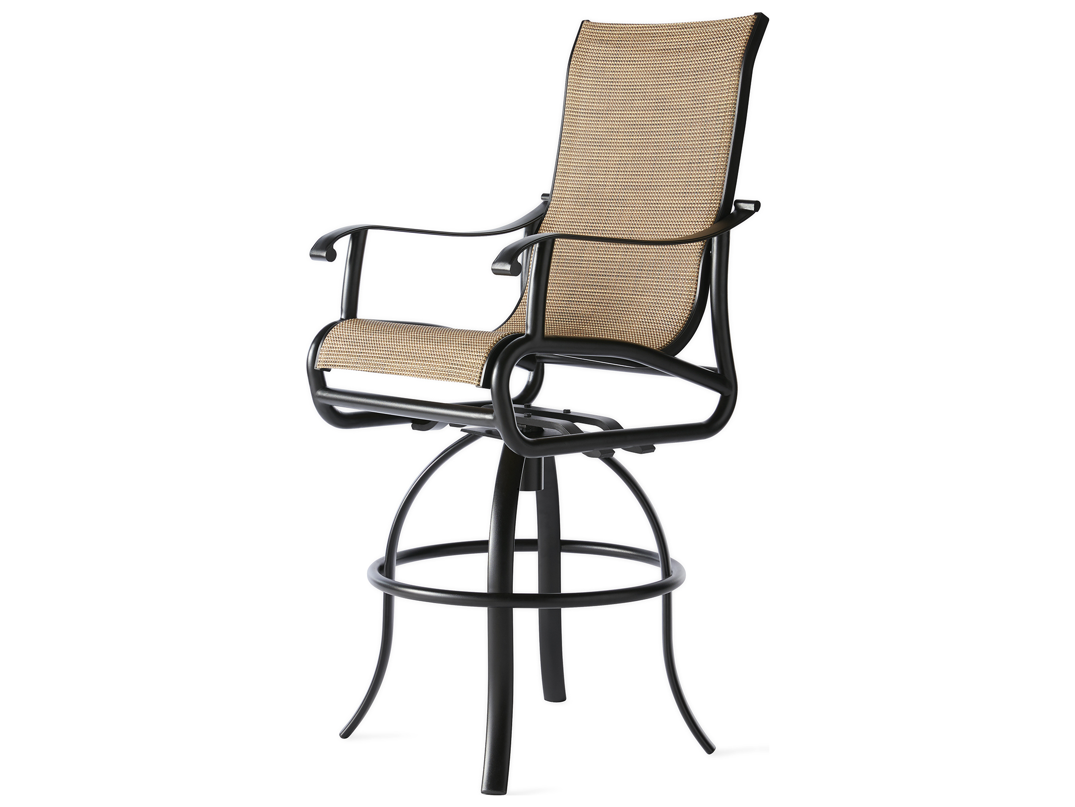 Mallin Scarsdale Sling Aluminum Bar Stool MALSL170