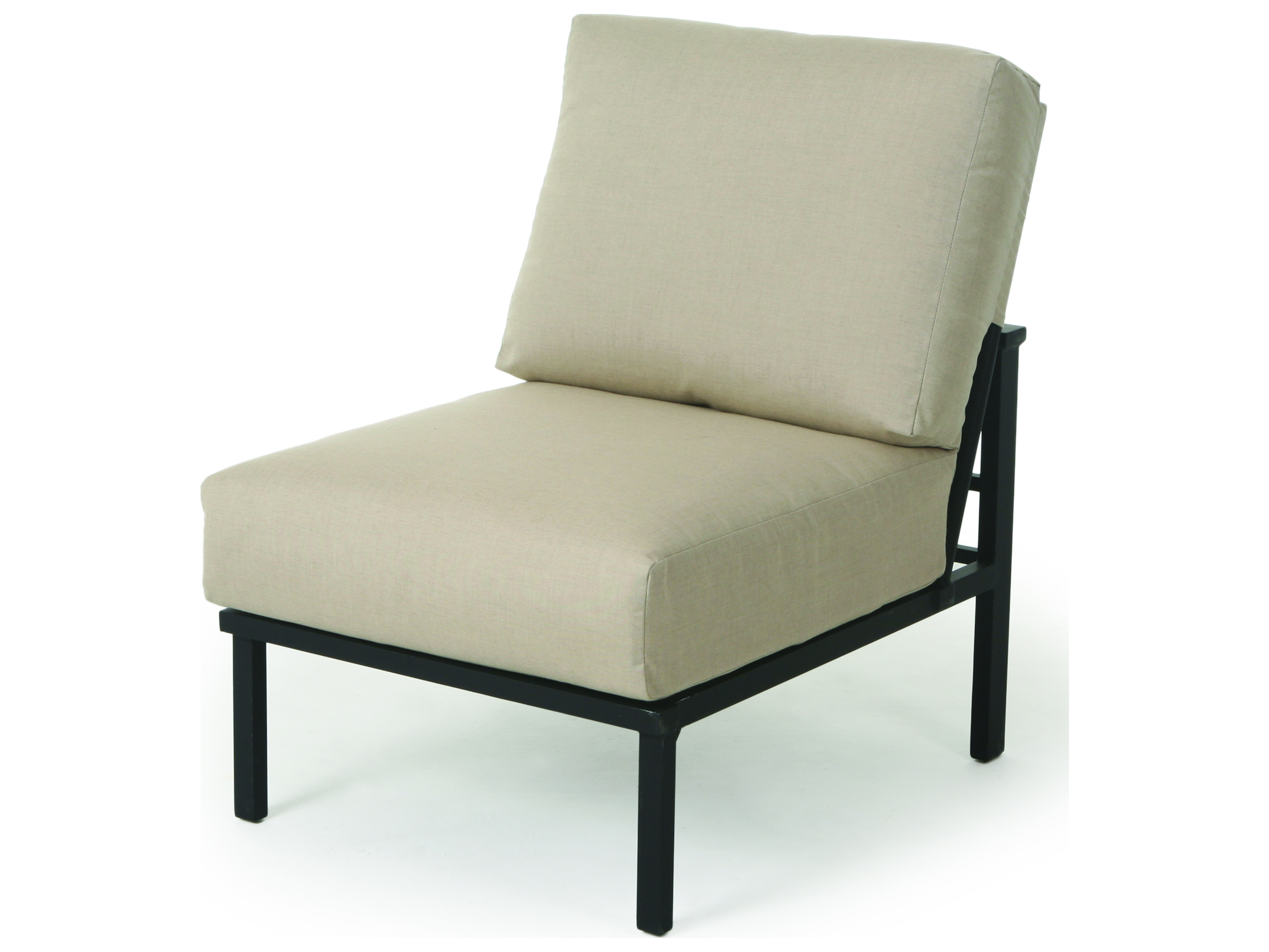 Mallin Sarasota Armless Sectional Lounge Chair Replacement Cushions