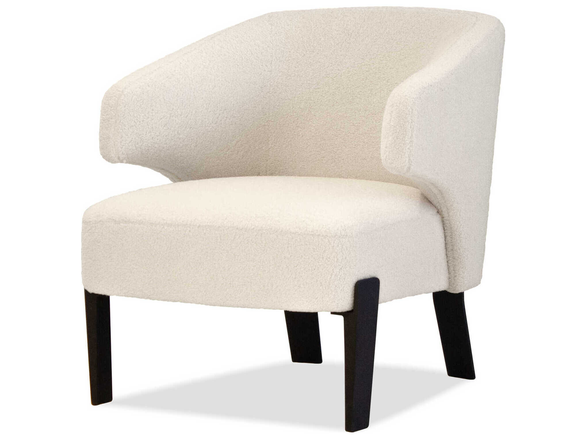 Mobital Rancho 26" White Fabric Accent Chair MBDARRANCCRTEPCBLA