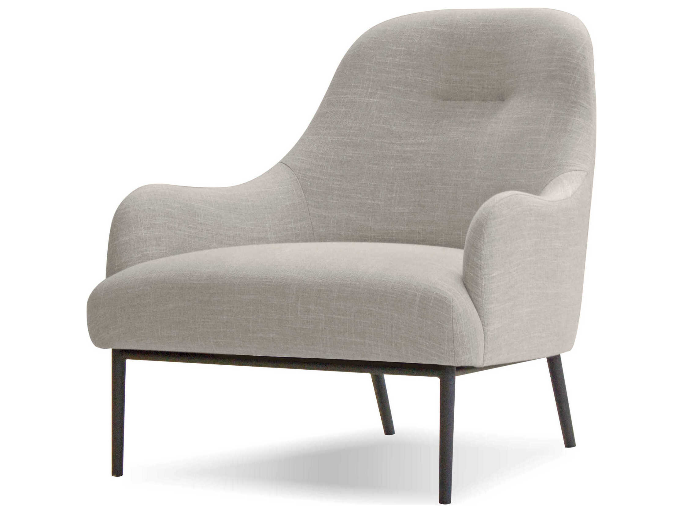 Mobital Swoon Light Grey Accent Chair MBLCHSWOOLGRE
