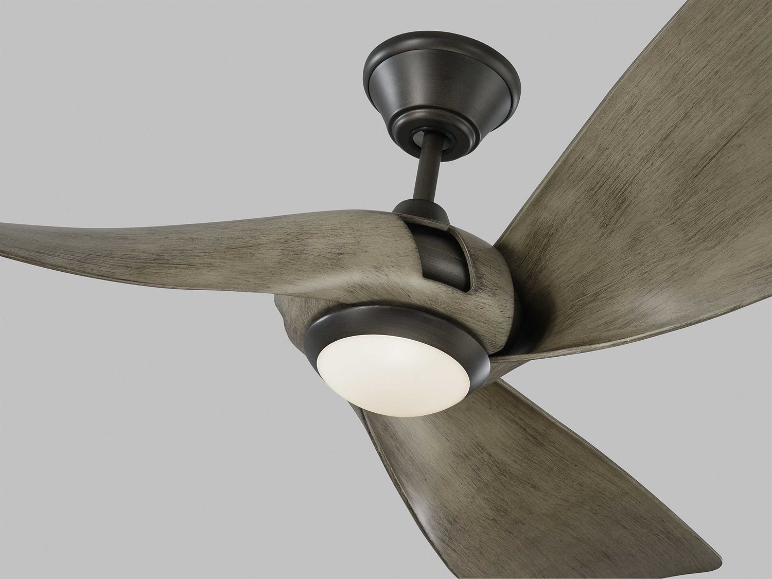 Monte Carlo Fans Melody Aged Pewter 56'' Wide LED Indoor / Outdoor