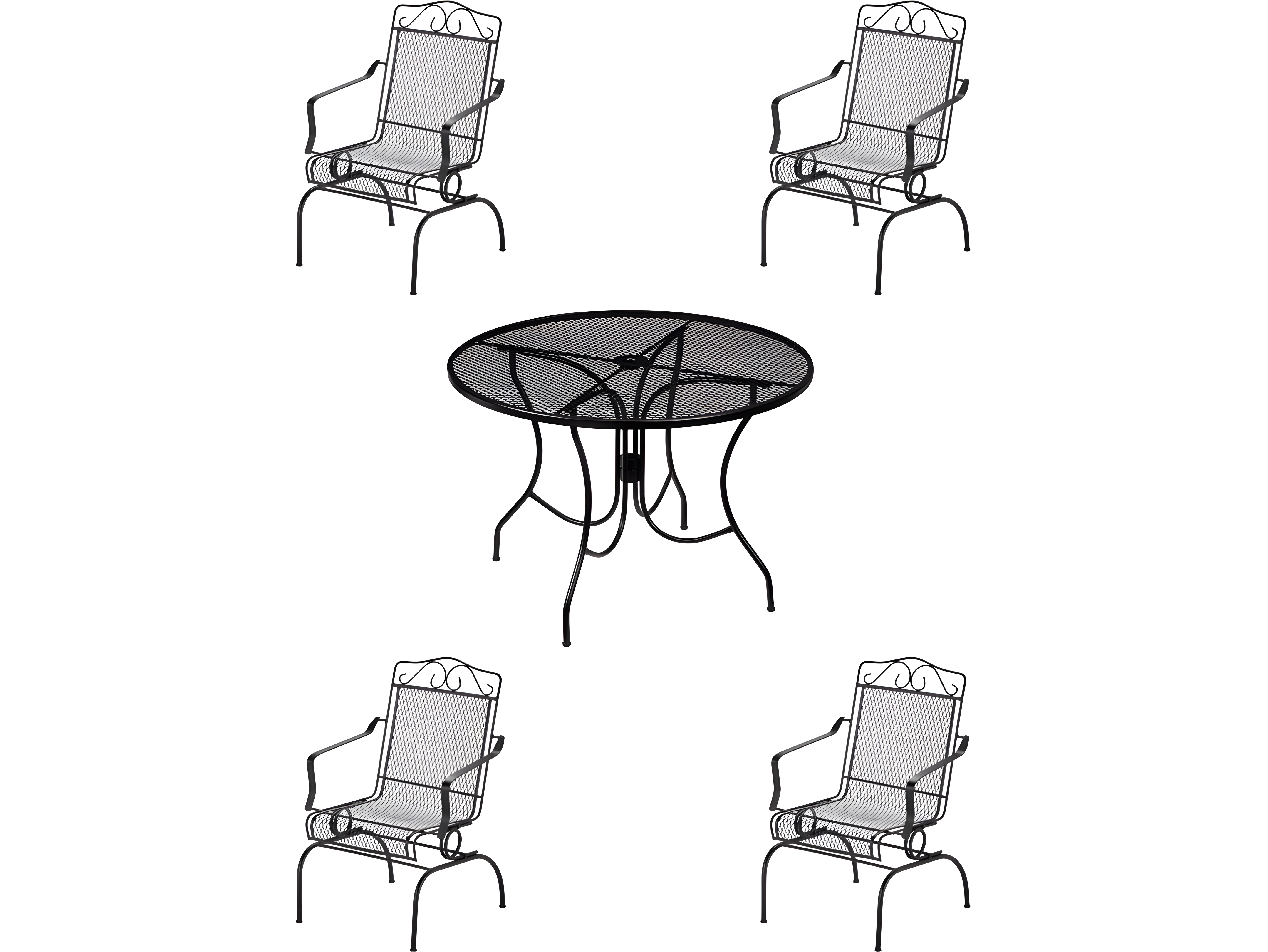 Meadowcraft Summer Breeze 5Piece Action Set MD5PIECEACTIONSET