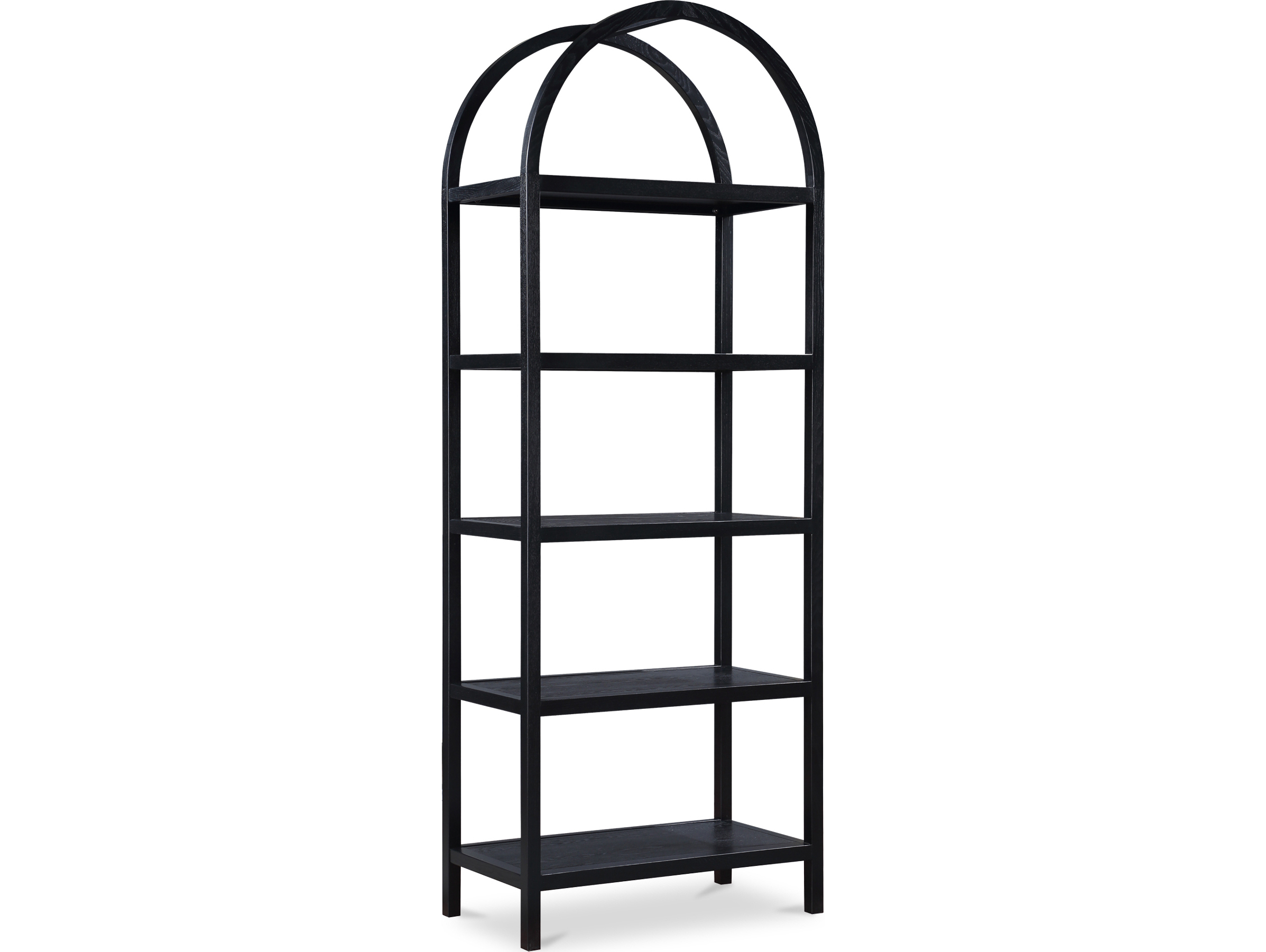 Moe's Home 30" Black Bookcase MEBC111502