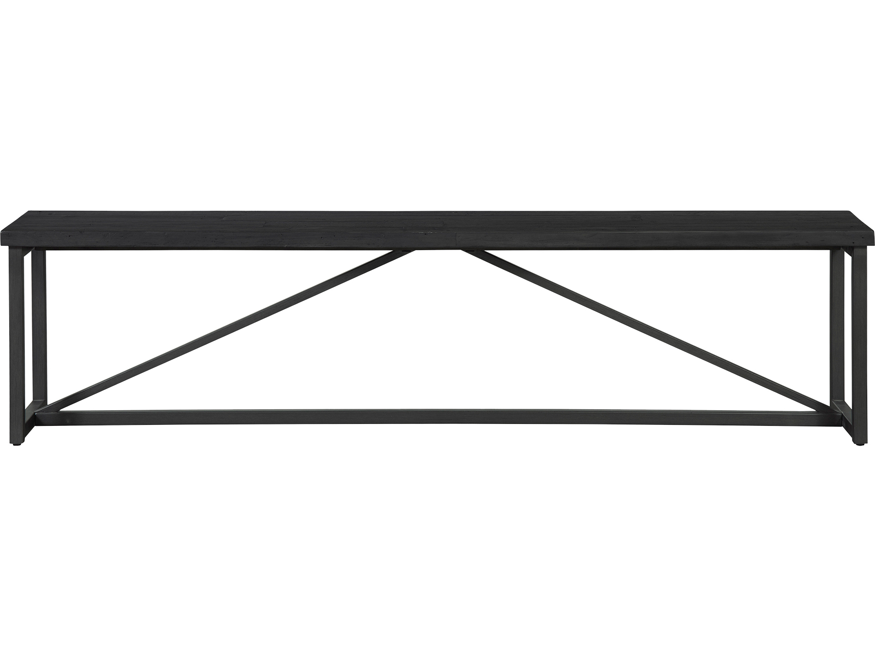 Moe's Home Sierra 75" Black Accent Bench MEFR101802