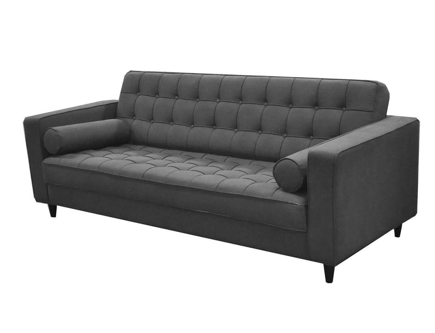 Moe's Home Collection Romano Dark Gray Sofa MEHV100025