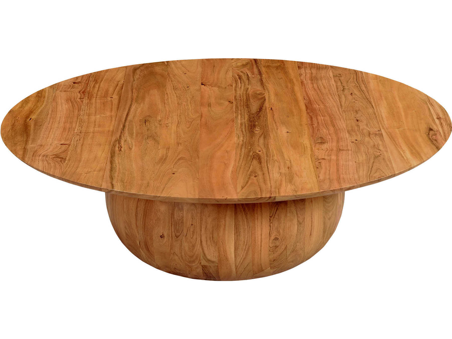 Moe's Home Bradbury 42" Round Wood Natural Coffee Table MEJD105603