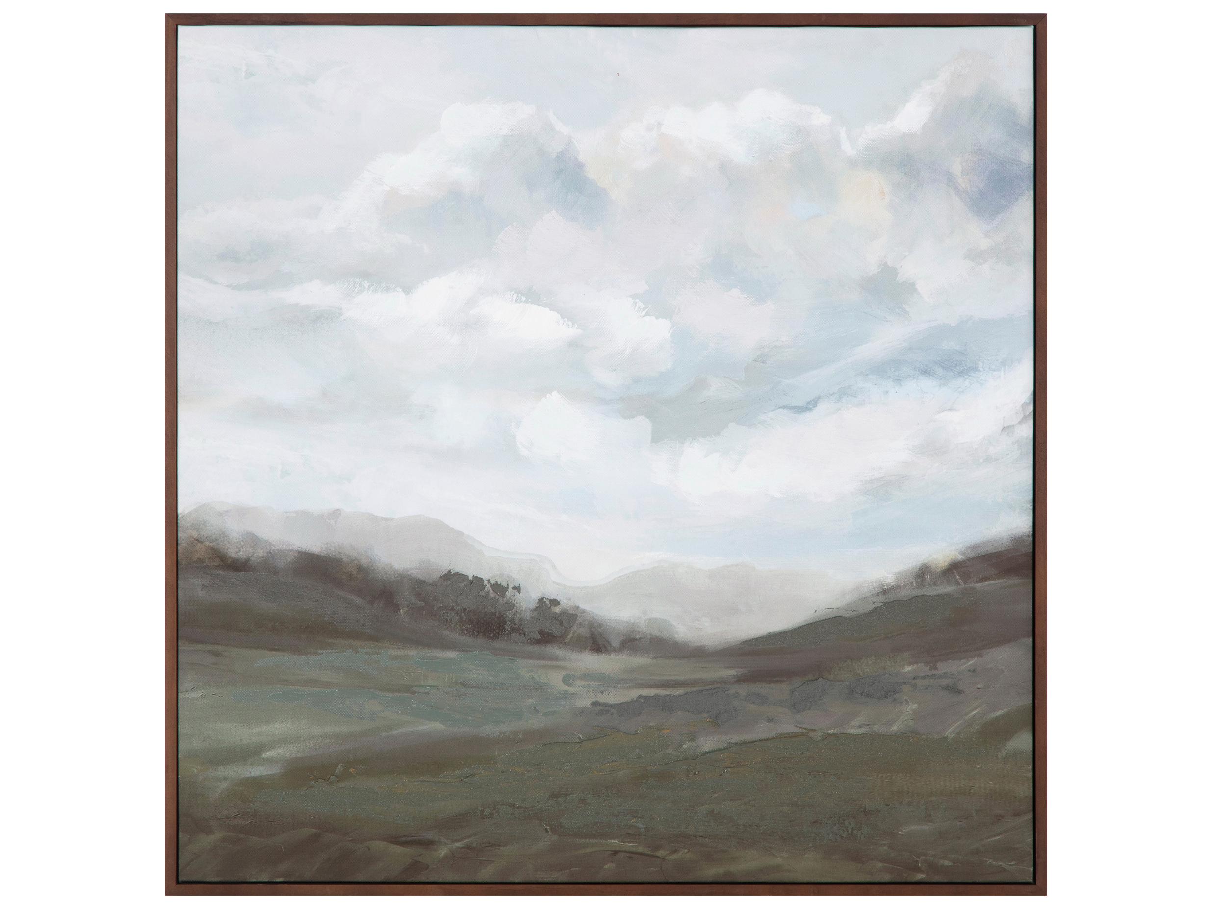 Moe's Home Natural Wood Canvas Wall Art MEWP126337