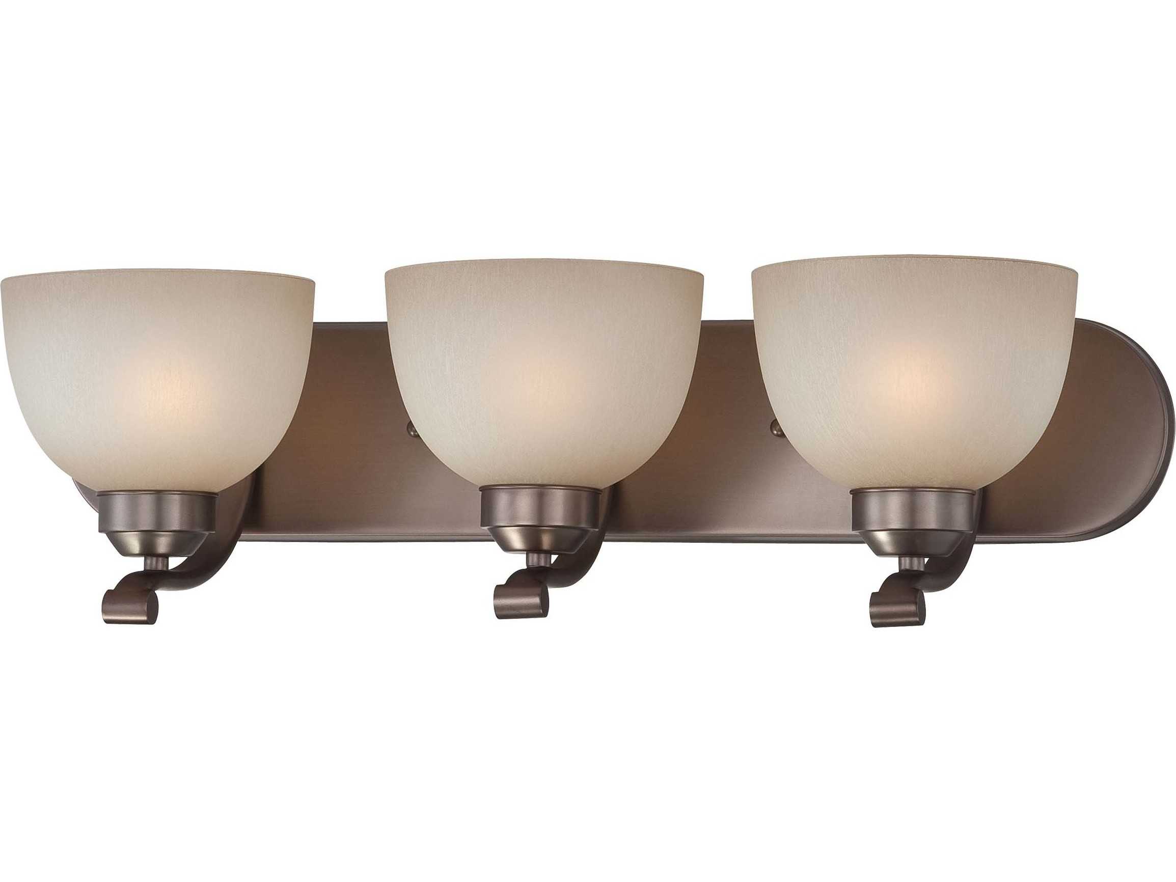 Minka Lavery Paradox Harvard Court Bronze ThreeLight Vanity Light