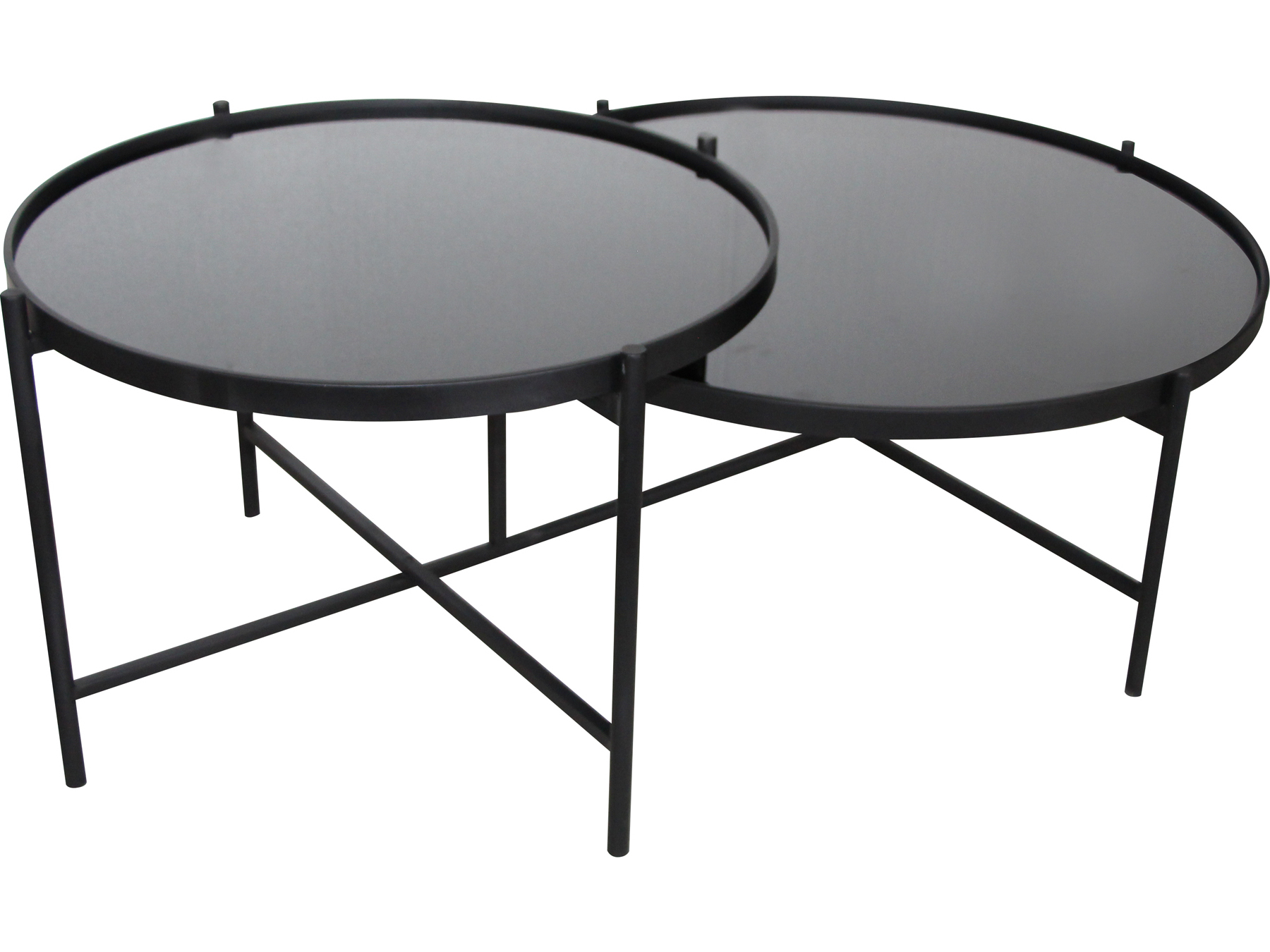 Moe's Home Outdoor Black Iron Coffee Table MHOKK102402