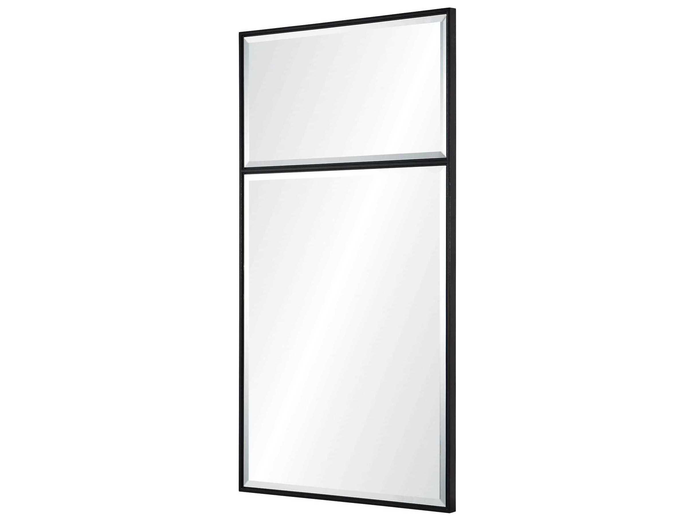 Mirror Image Home Ebony 30''W x 54''H Rectangular Wall Mirror MIH20418