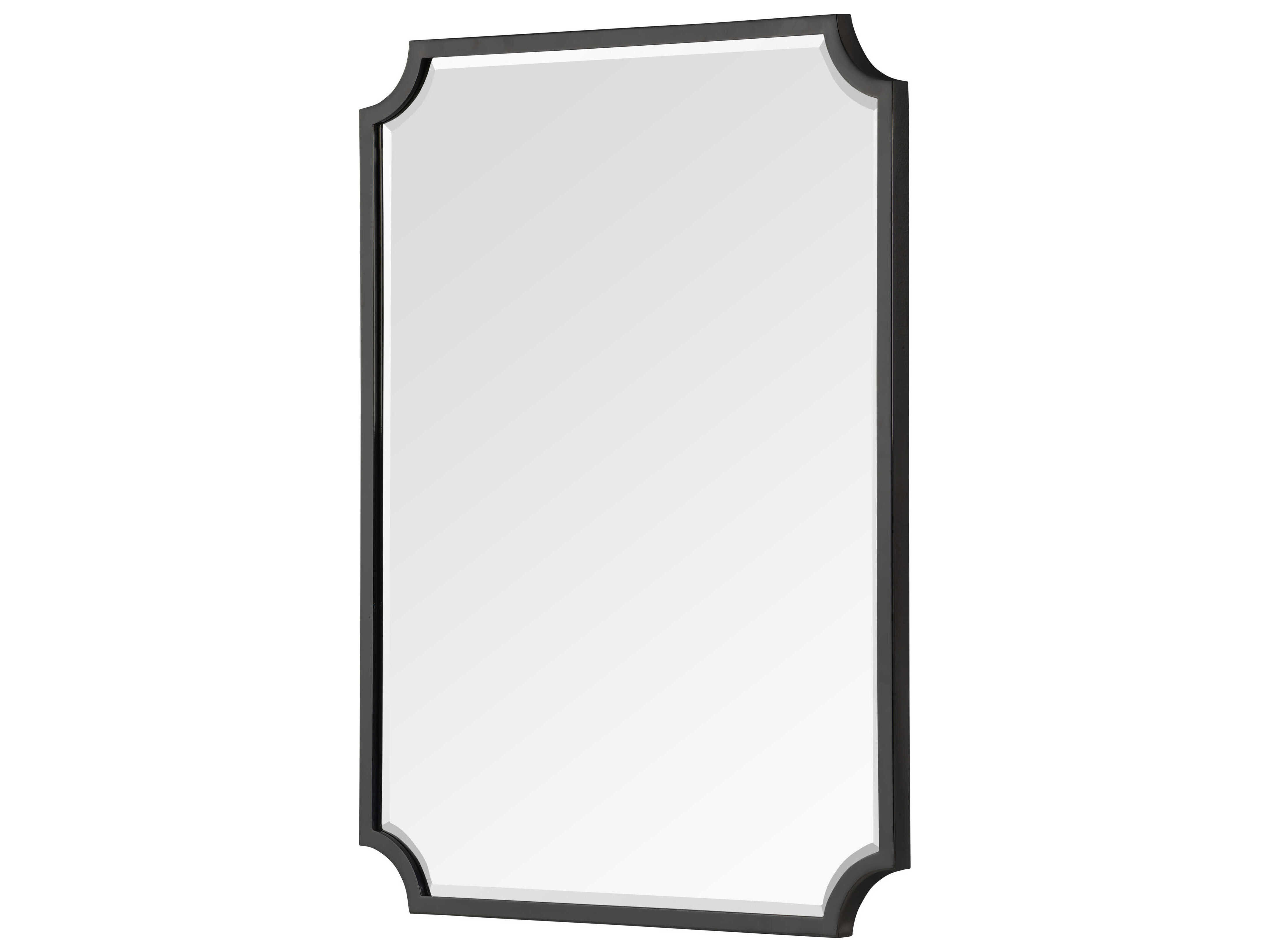 Mirror Home Black Nickel 30''W x 40''H Wall Mirror MIH20669BN