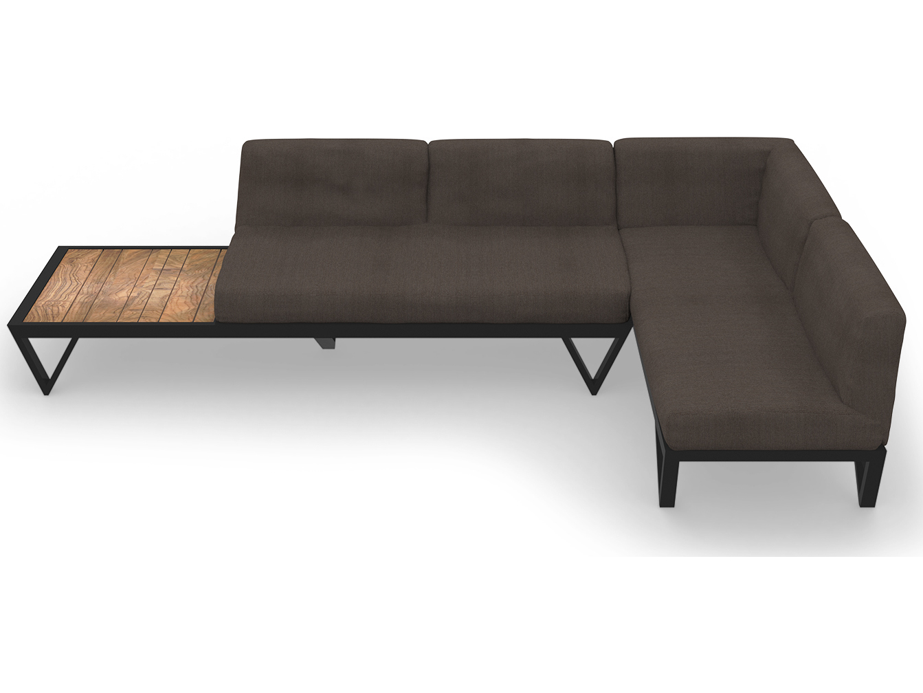 MamaGreen Bondi Belle Aluminum Sectional Lounge Set MMGBBLCO16